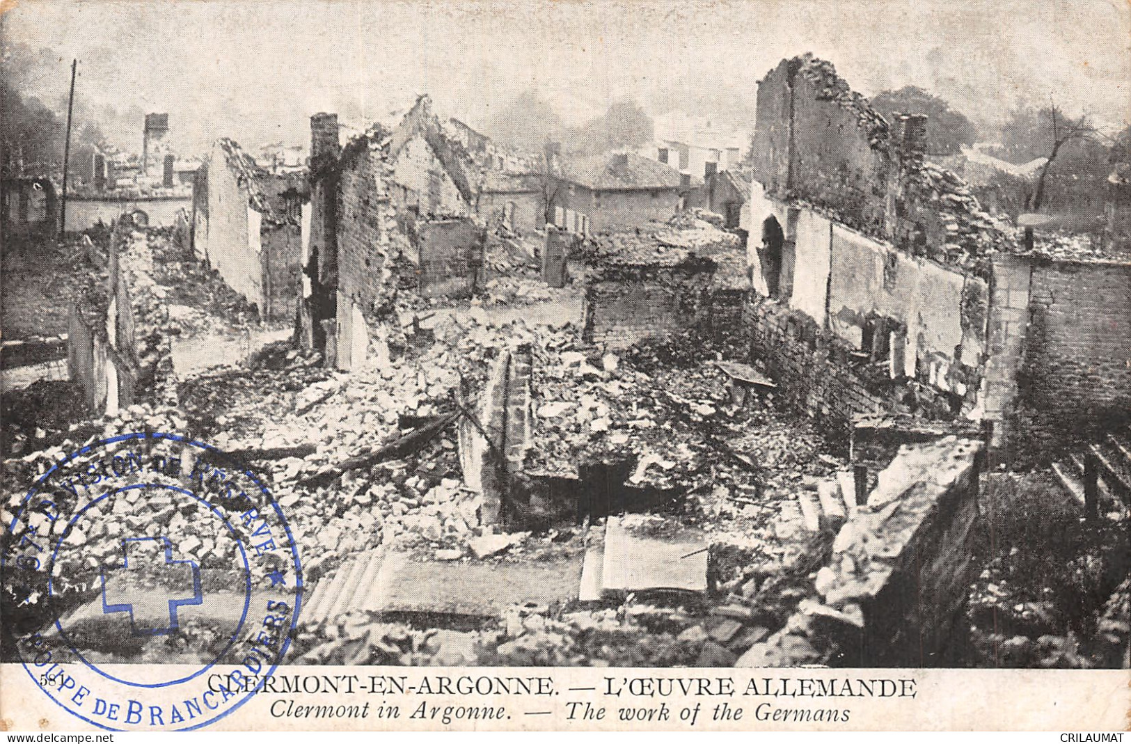 55-CLERMONT EN ARGONNE-N°T5059-H/0239 - Clermont En Argonne