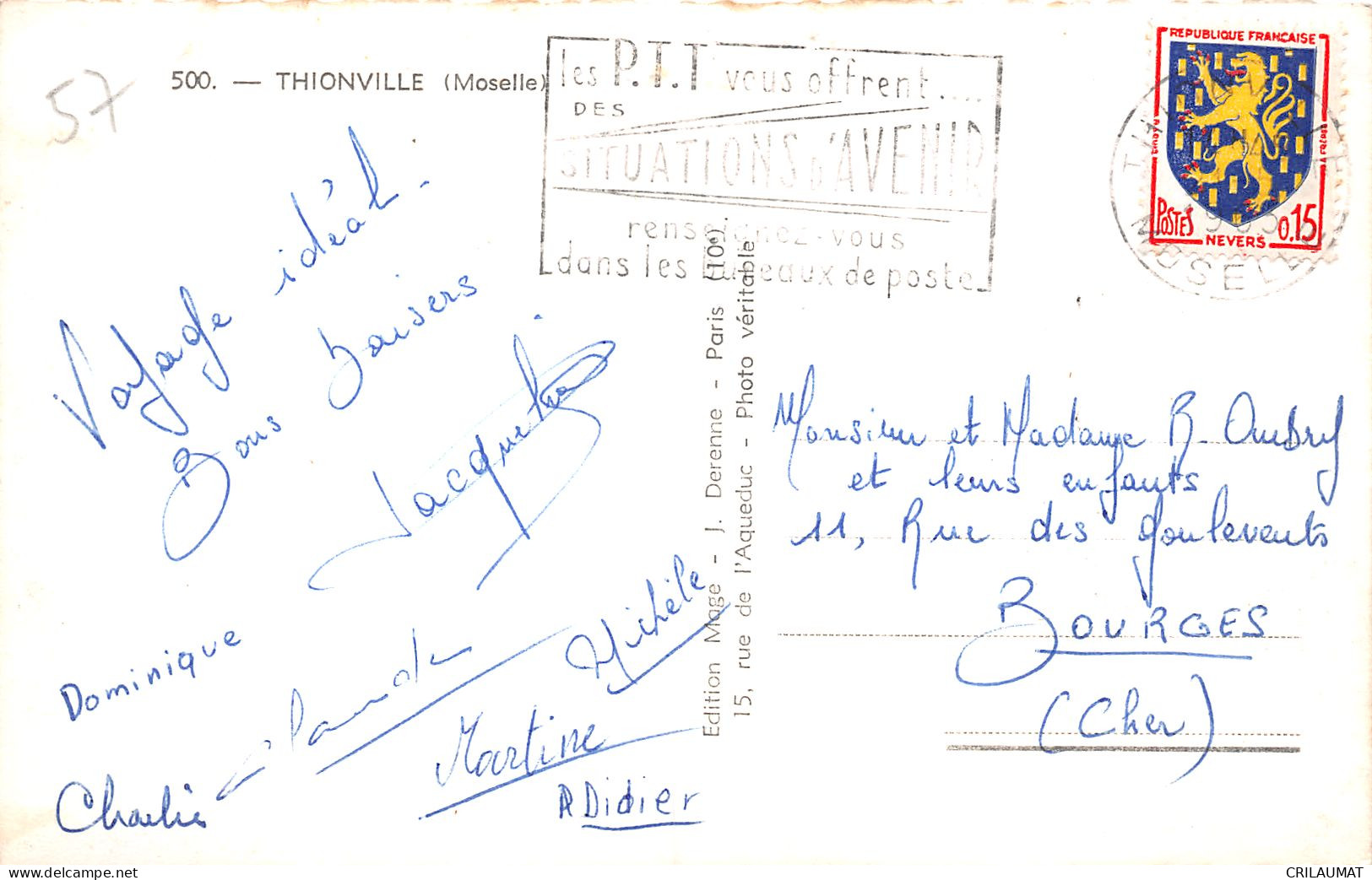 57-THIONVILLE-N°T5060-D/0329 - Thionville