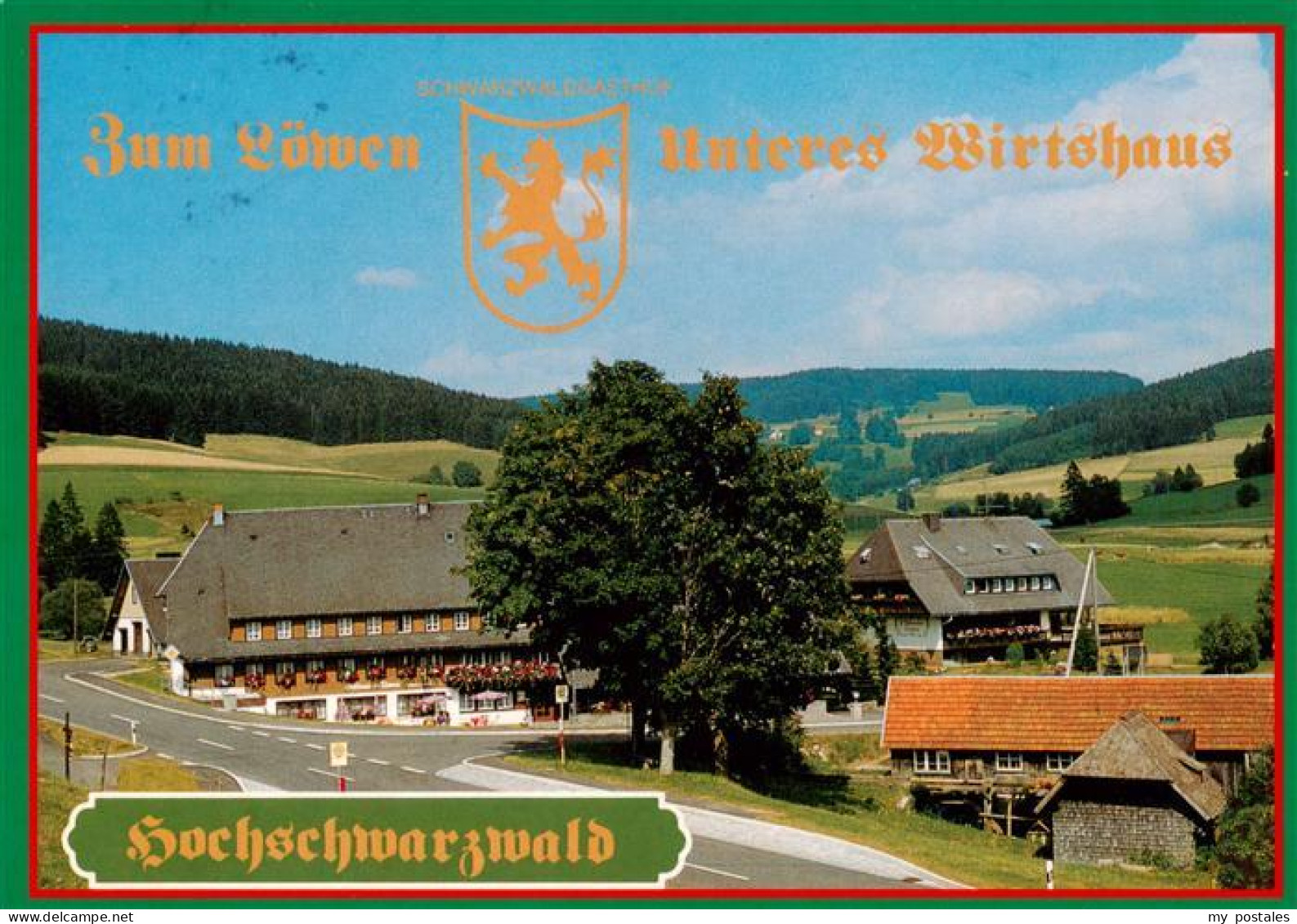 73929032 Langenordnach_Titisee-Neustadt Zum Loewen Unteres Wirtshaus - Titisee-Neustadt