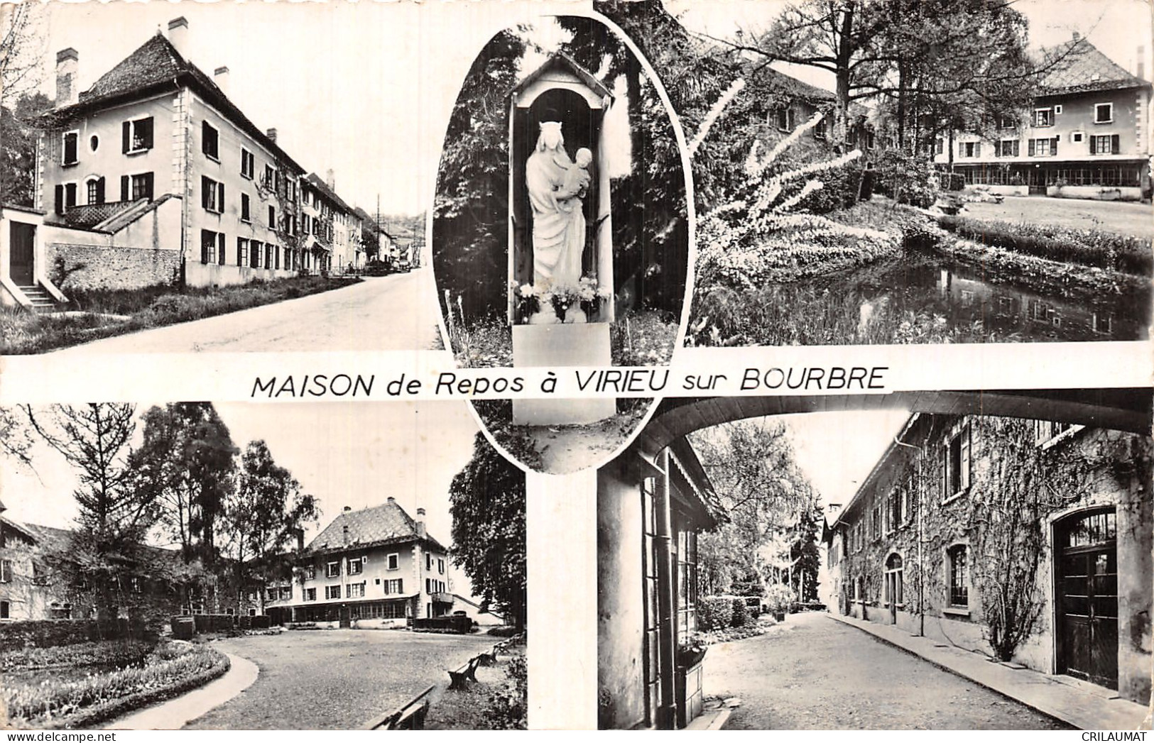 38-VIRIEU SUR BOURBRE-N°T5060-C/0283 - Virieu