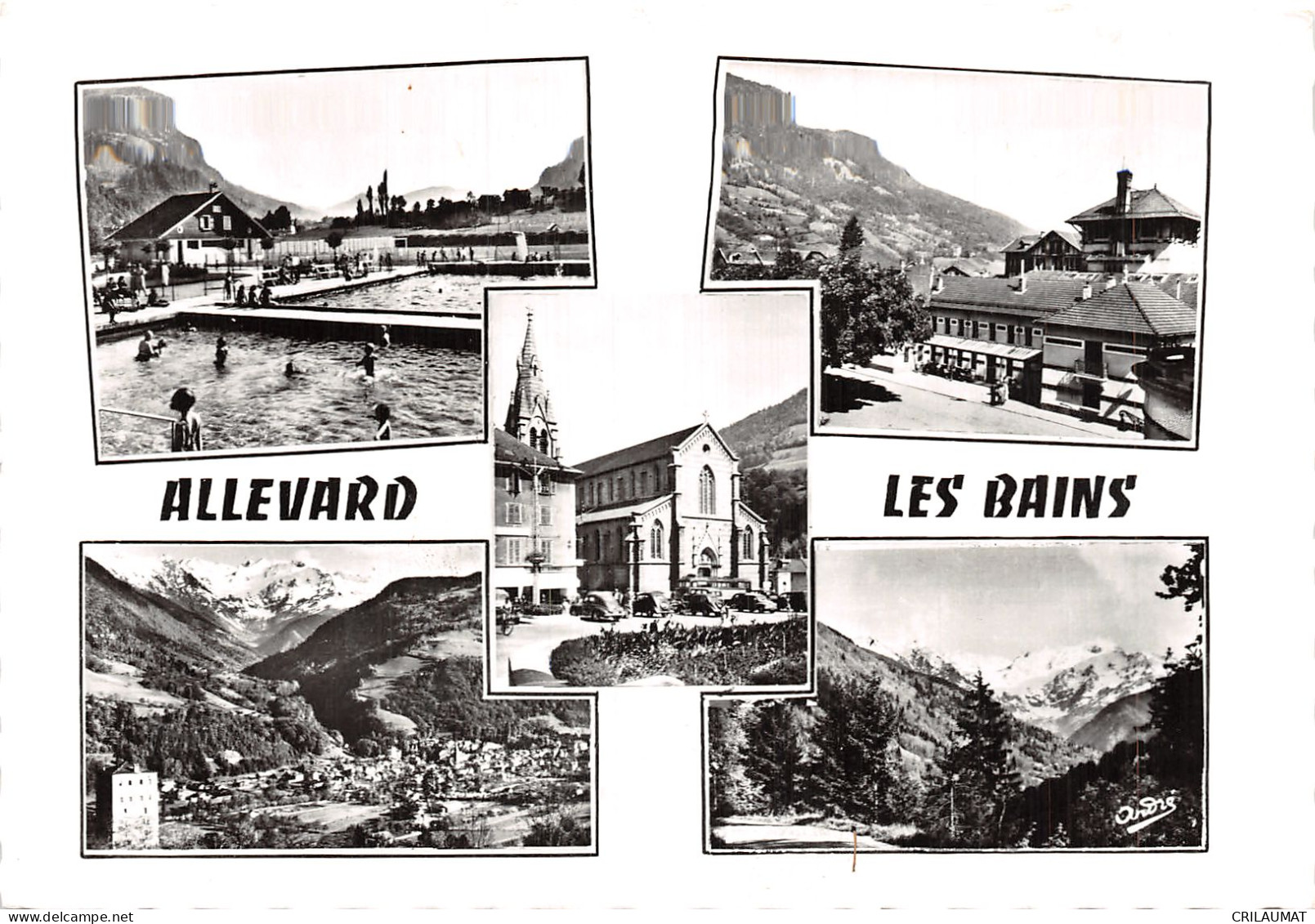 38-ALLEVARD LES BAINS-N°T5060-C/0015 - Allevard