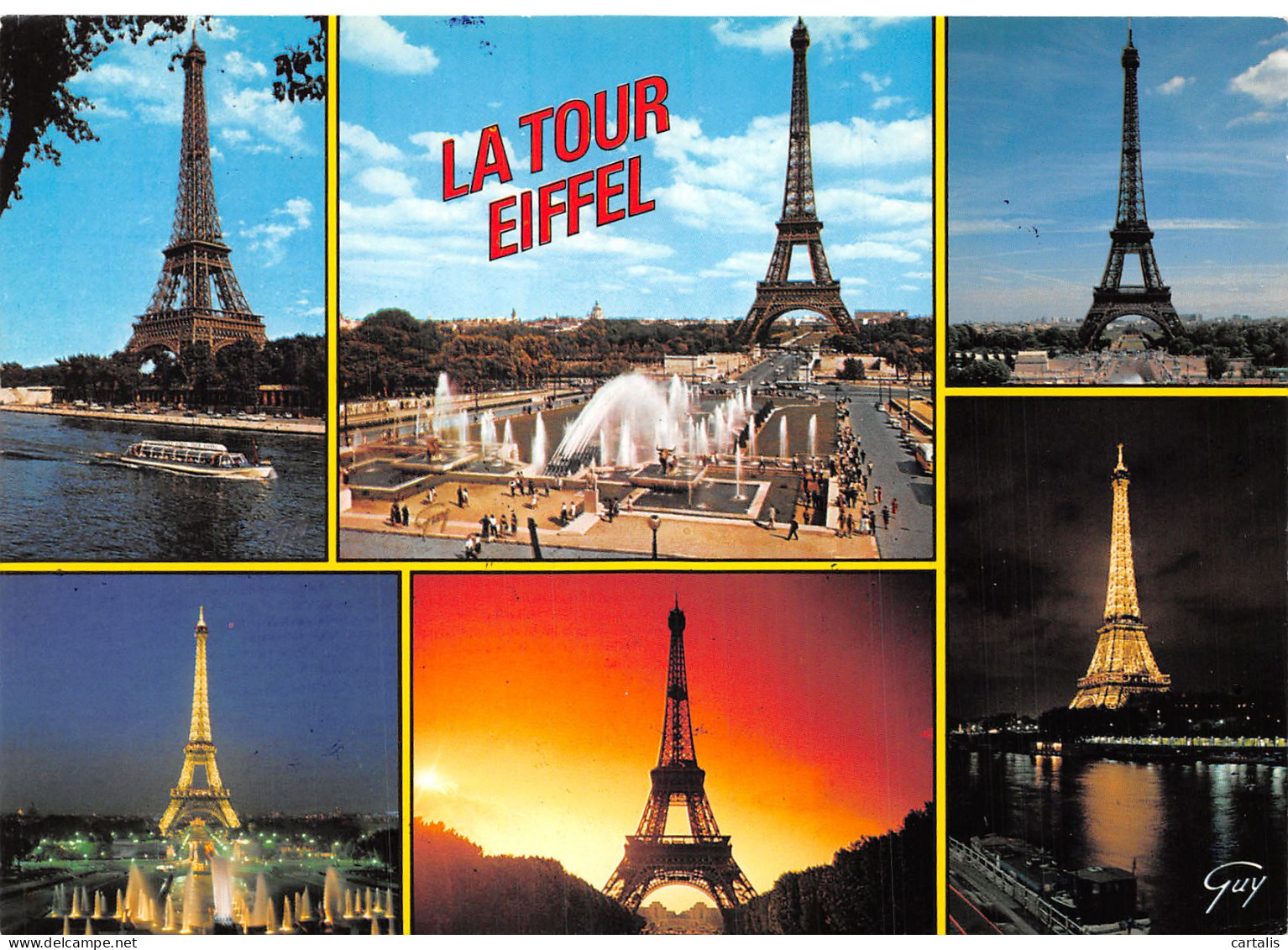 75-PARIS LA TOUR EIFFEL-N°4254-C/0117 - Eiffelturm