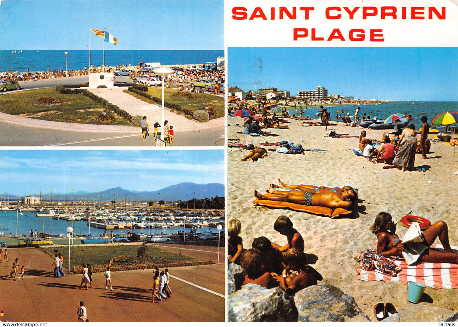 66-SAINT CYPRIEN PLAGE-N°4254-C/0087 - Saint Cyprien