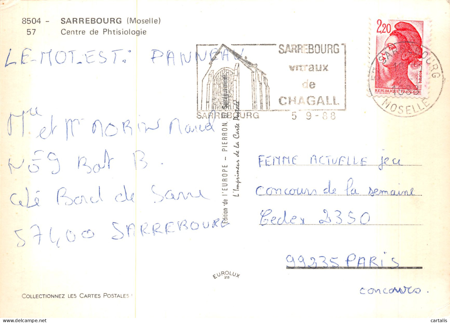 57-SARREBOURG-N°4254-B/0357 - Sarrebourg