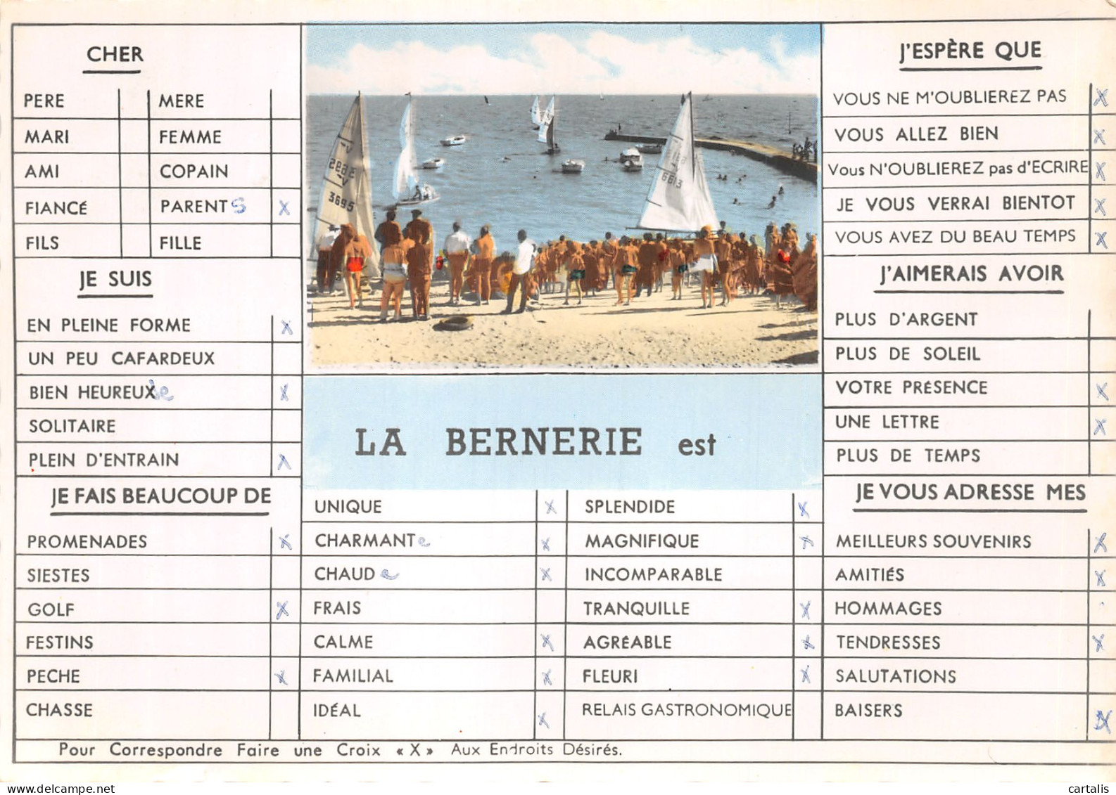 44-LA BERNERIE-N°4254-B/0001 - La Bernerie-en-Retz