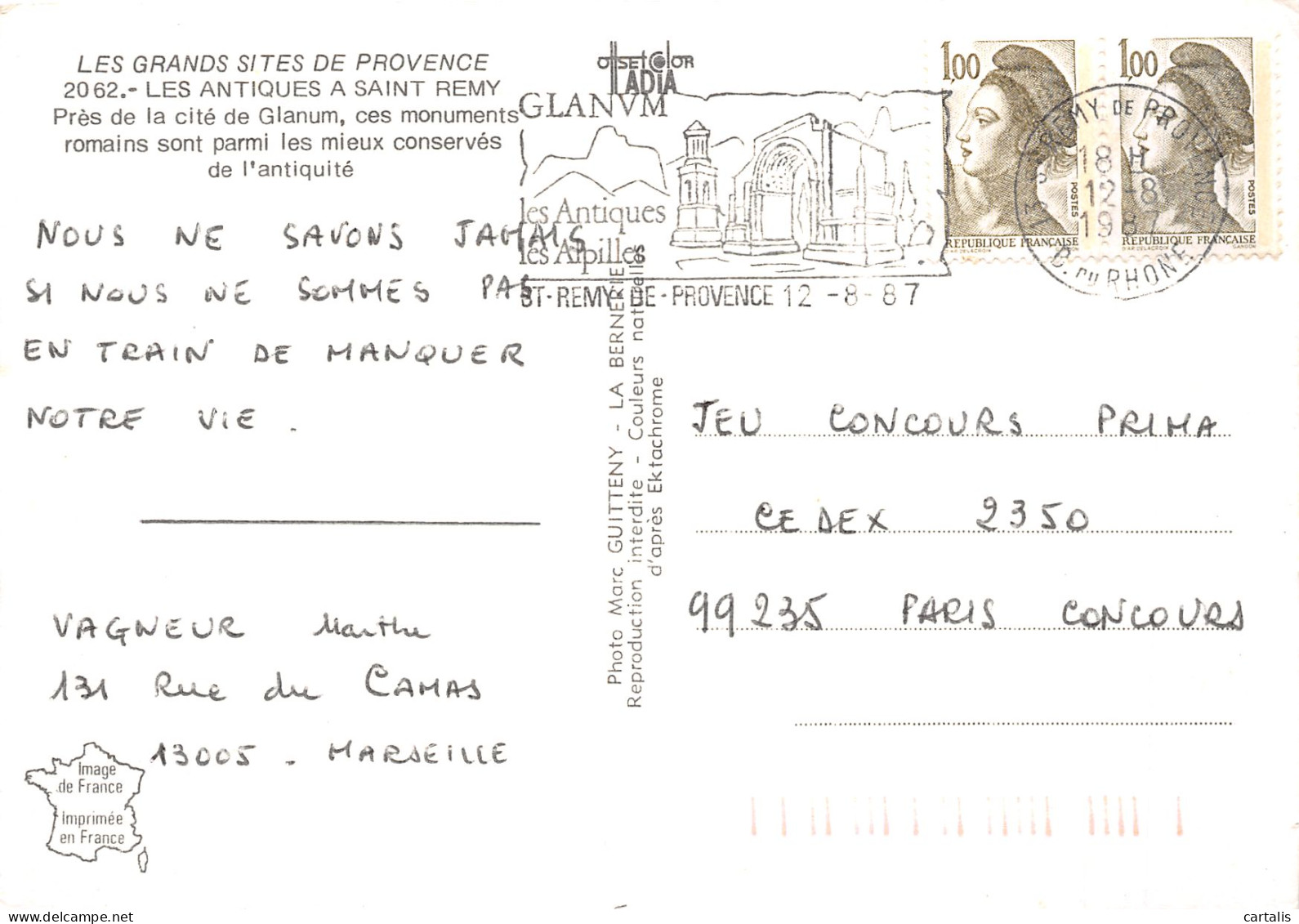 13-SAINT REMY DE PROVENCE-N°4254-A/0281 - Saint-Remy-de-Provence
