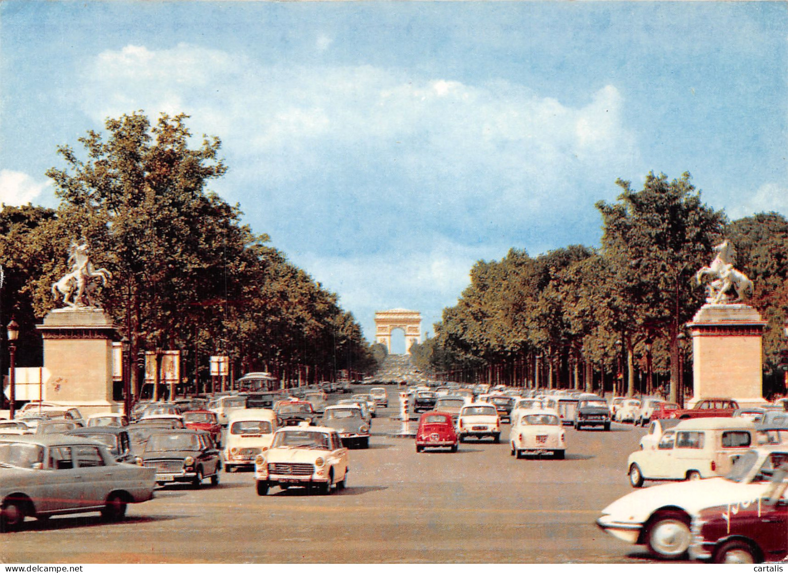 75-PARIS LES CHAMPS ELYSEES-N°4254-A/0235 - Champs-Elysées