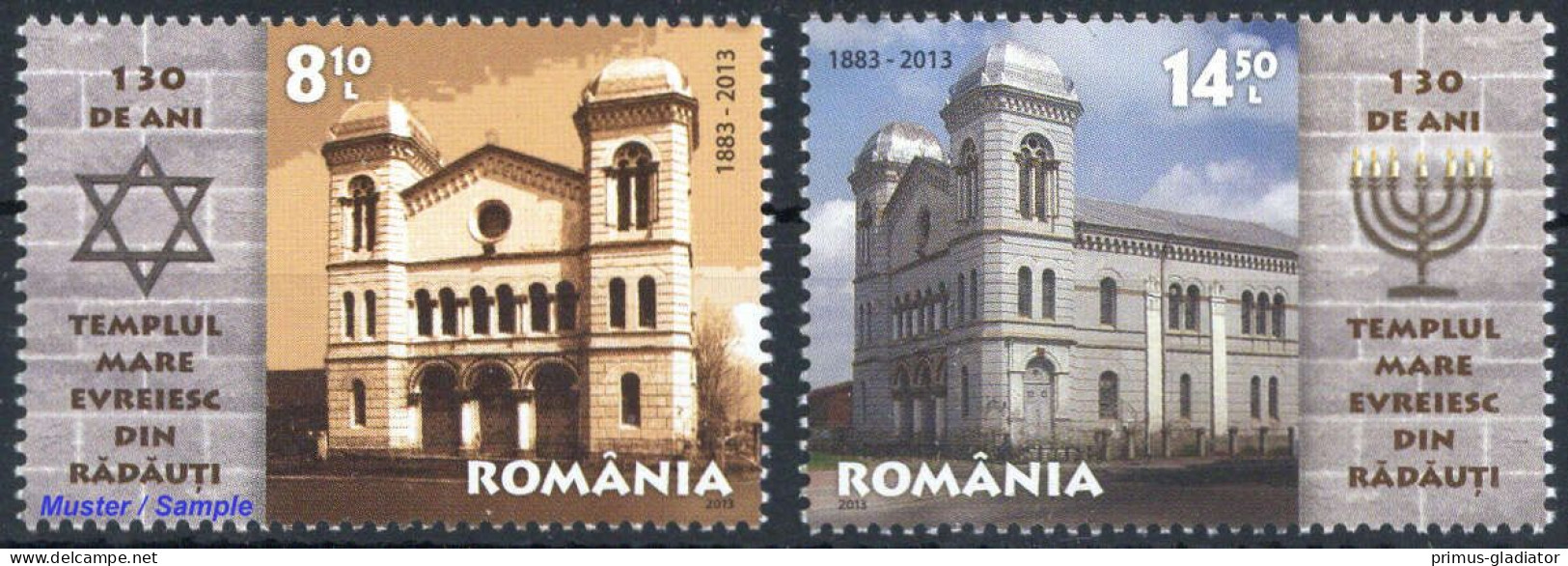 2013, Rumänien, 6678-79, ** - Sonstige & Ohne Zuordnung