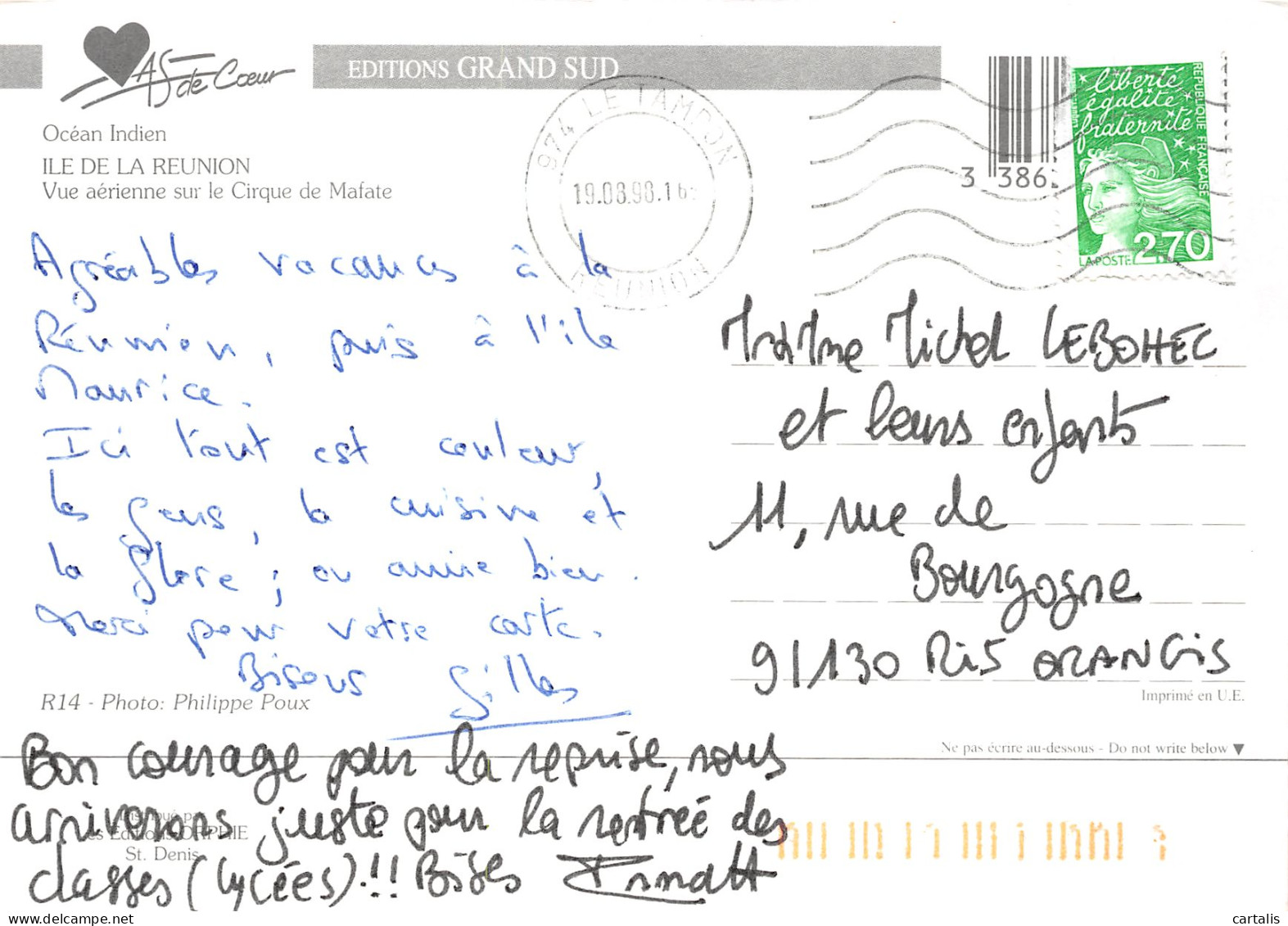 974-LA REUNION CIRQUE DE MAFATE-N°4254-A/0099 - Other & Unclassified