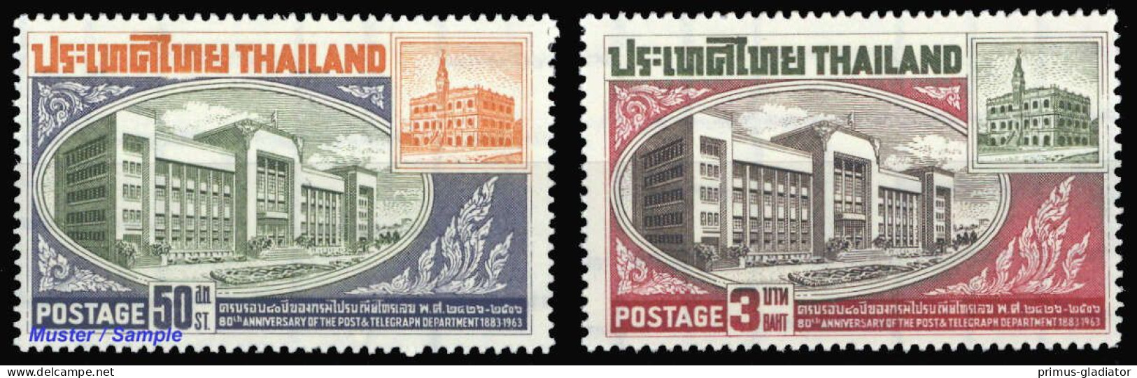 1963, Thailand, 409-10, ** - Thailand