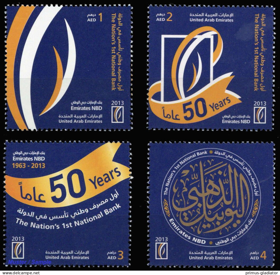 2013, Vereinigte Arabische Emirate, 1126-29, ** - Emirats Arabes Unis (Général)