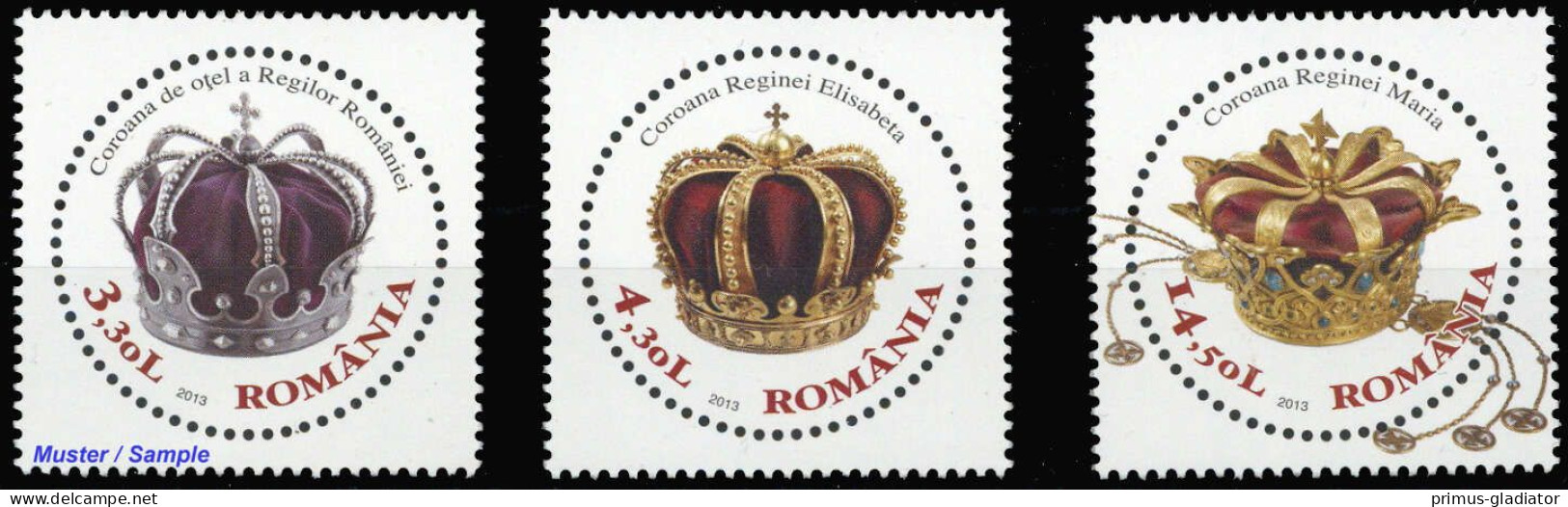 2013, Rumänien, 6682-84, ** - Altri & Non Classificati