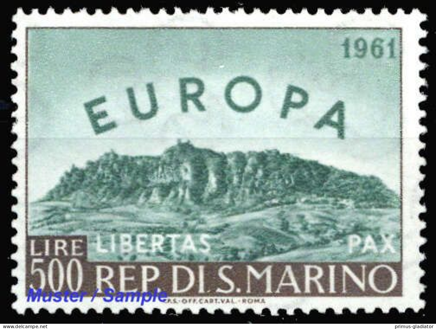 1961, San Marino, 700, ** - Otros & Sin Clasificación