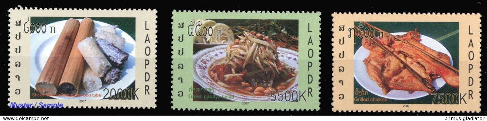 2007, Laos, 2047-49, ** - Laos