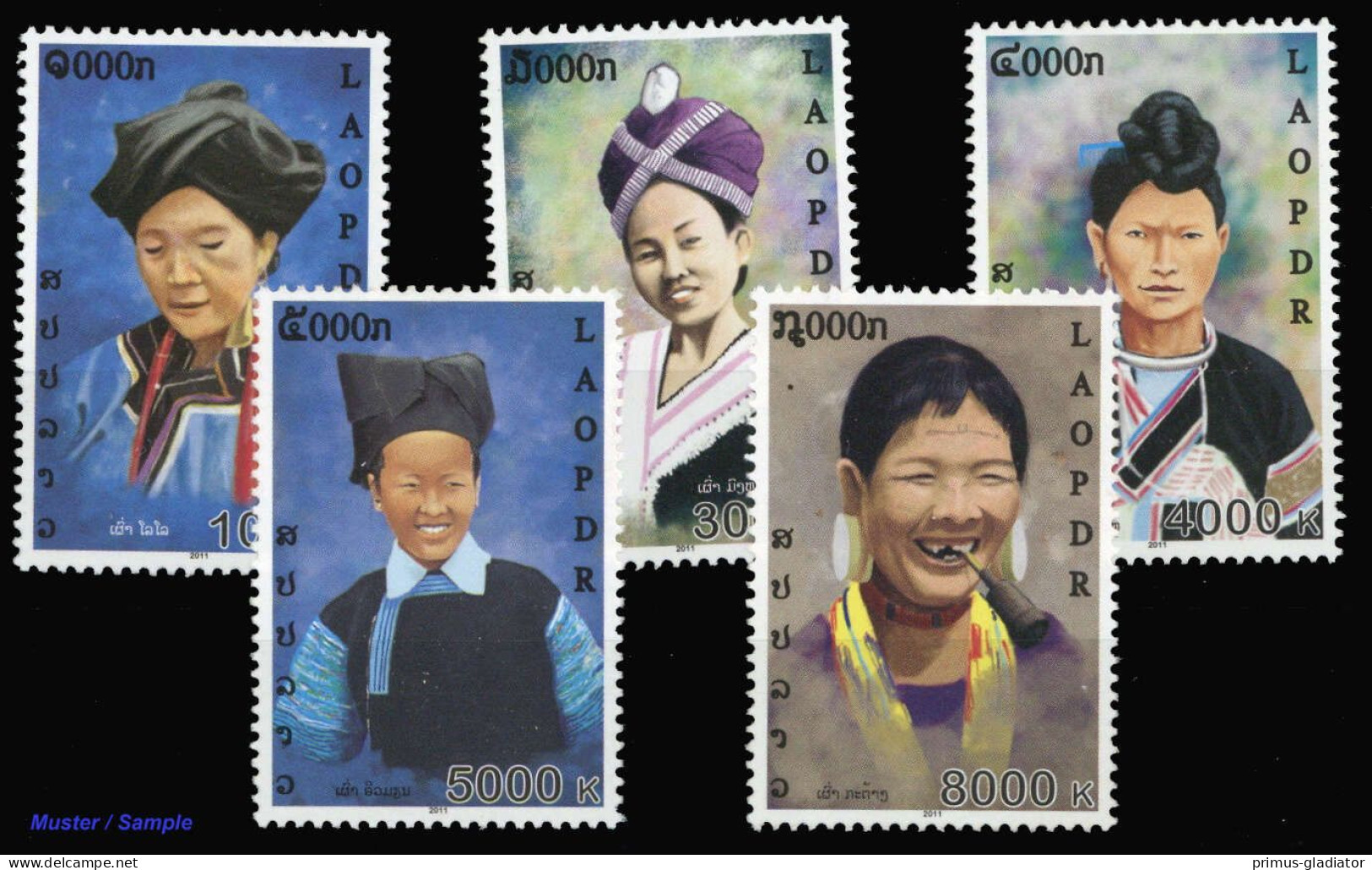 2011, Laos, 2187-91, ** - Laos