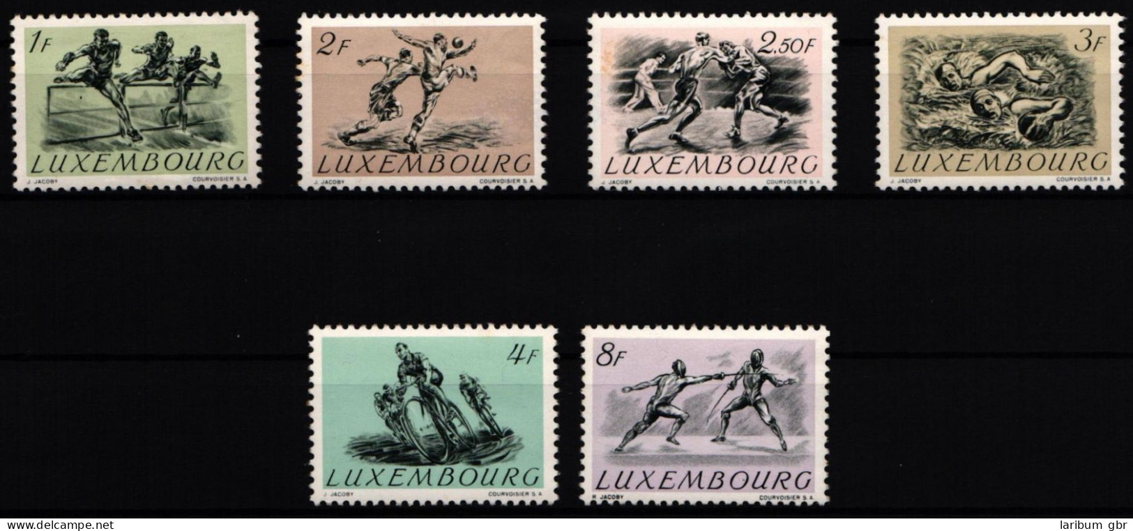 Luxemburg 495-500 Postfrisch Olympische Spiele #JA343 - Andere & Zonder Classificatie