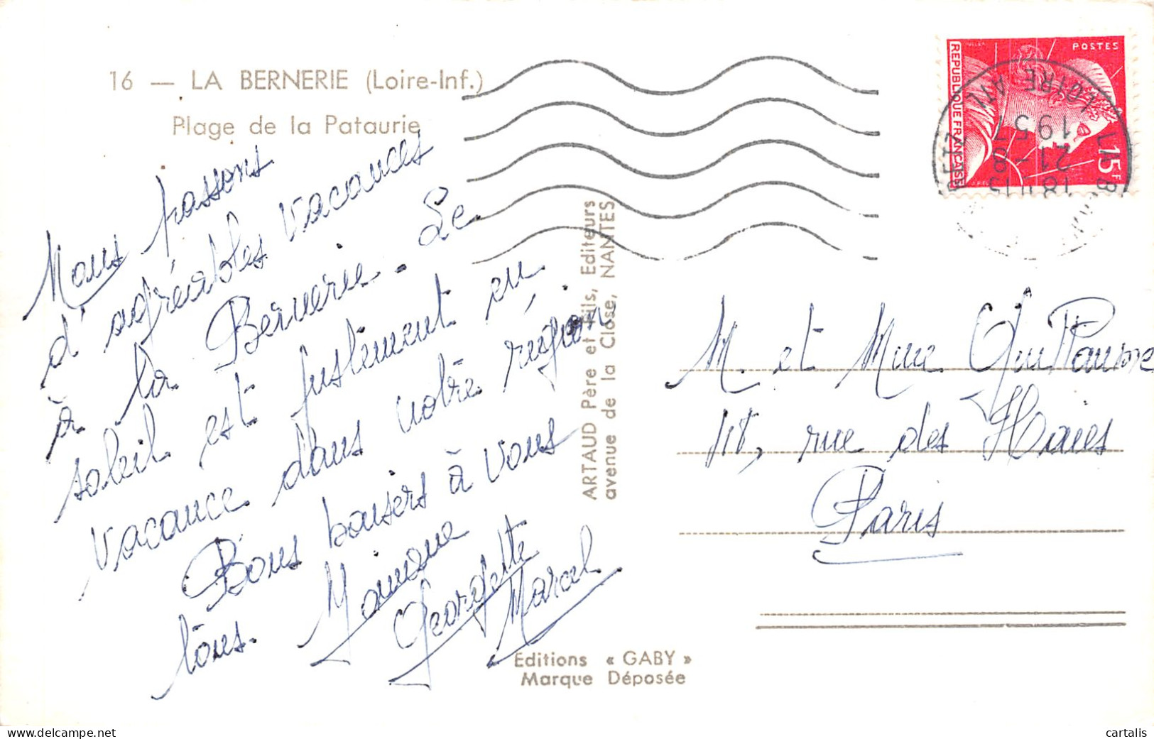 44-LA BERNERIE-N°4254-E/0219 - La Bernerie-en-Retz
