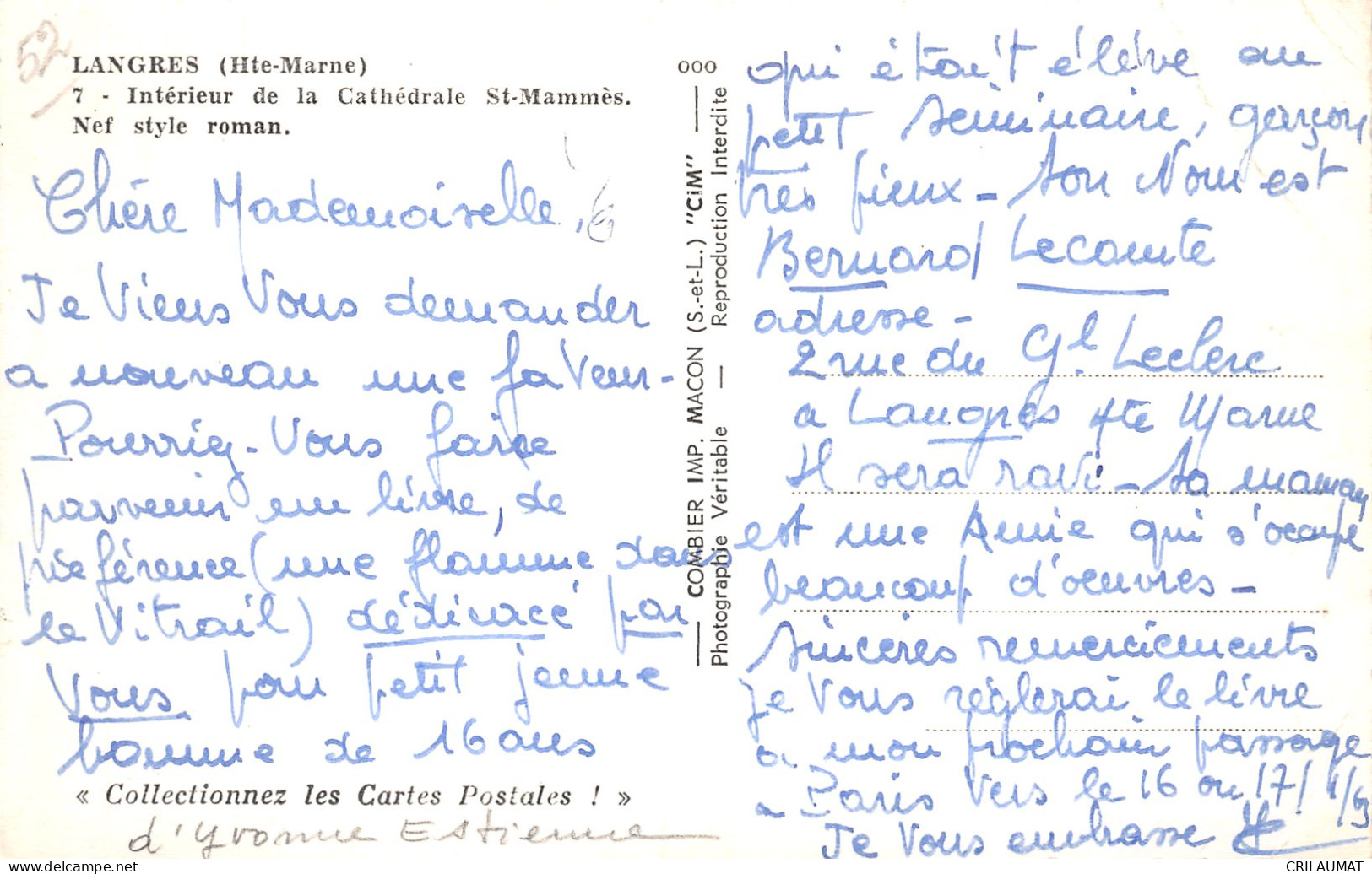 52-LANGRES-N°T5061-A/0123 - Langres