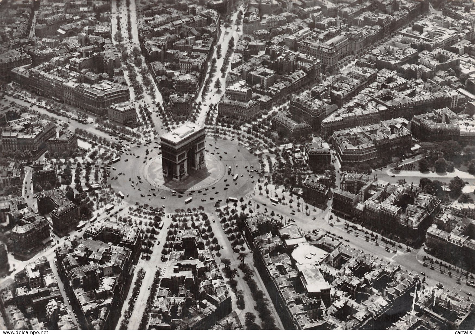 75-PARIS ARC DE TRIOMPHE-N°4255-C/0051 - Triumphbogen