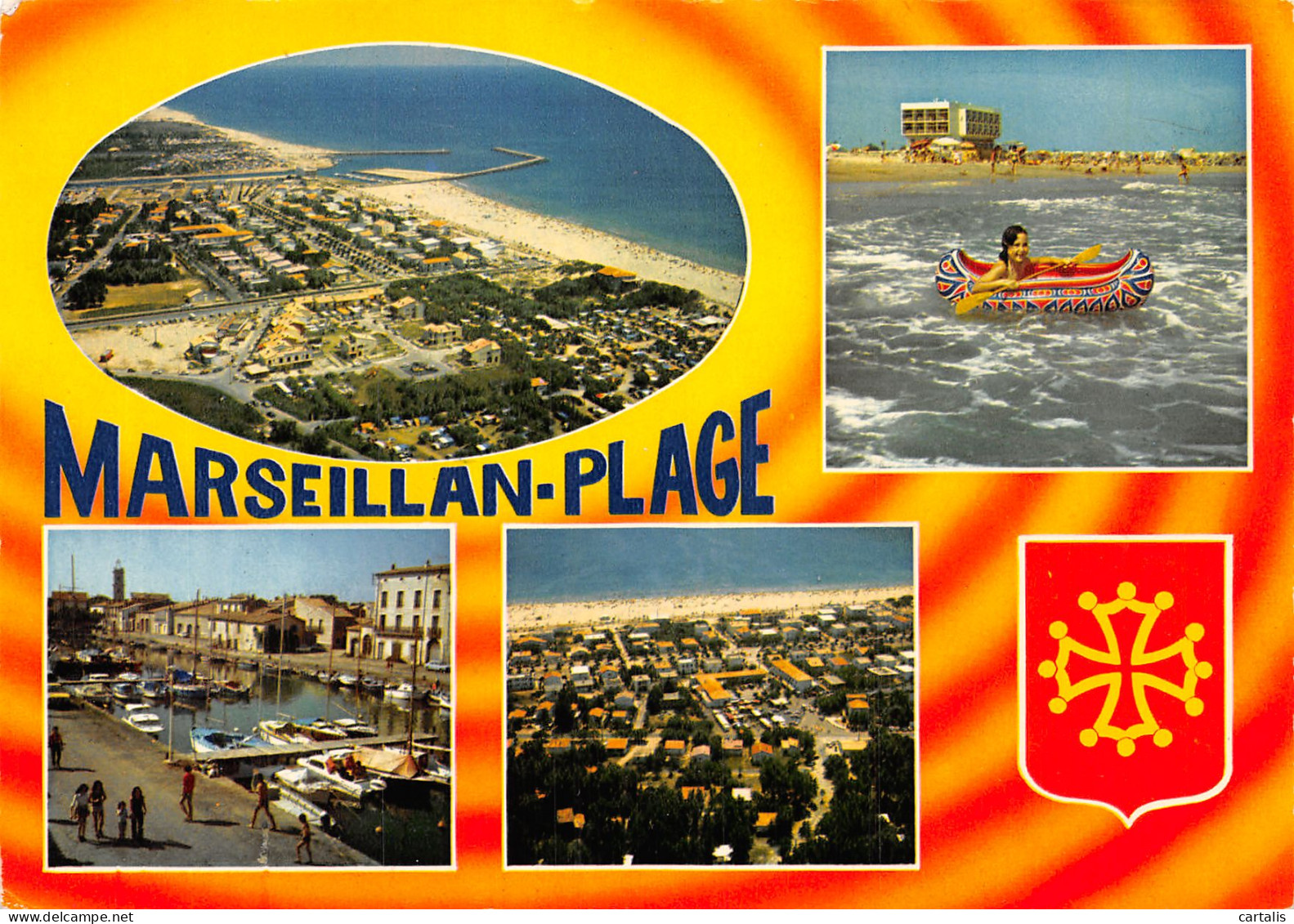 34-MARSEILLAN PLAGE-N°4255-A/0269 - Marseillan