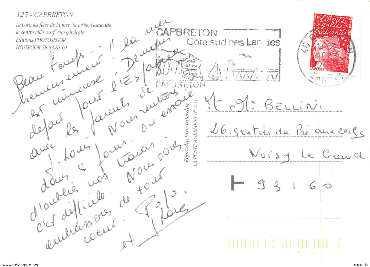 40-CAPBRETON-N°4255-A/0059 - Capbreton