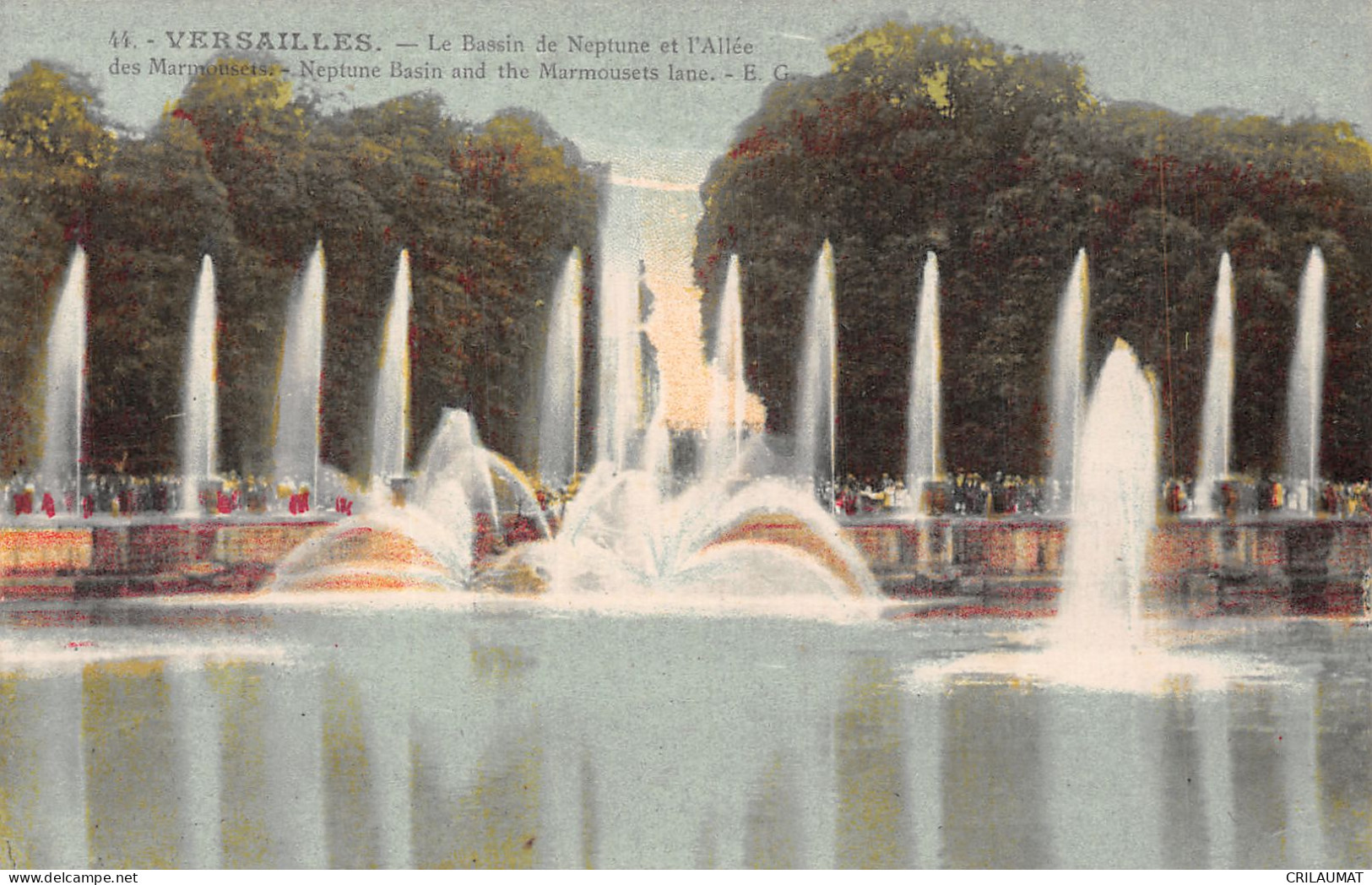 78-VERSAILLES LE BASSIN DE NEPTUNE-N°T5061-D/0055 - Versailles (Château)