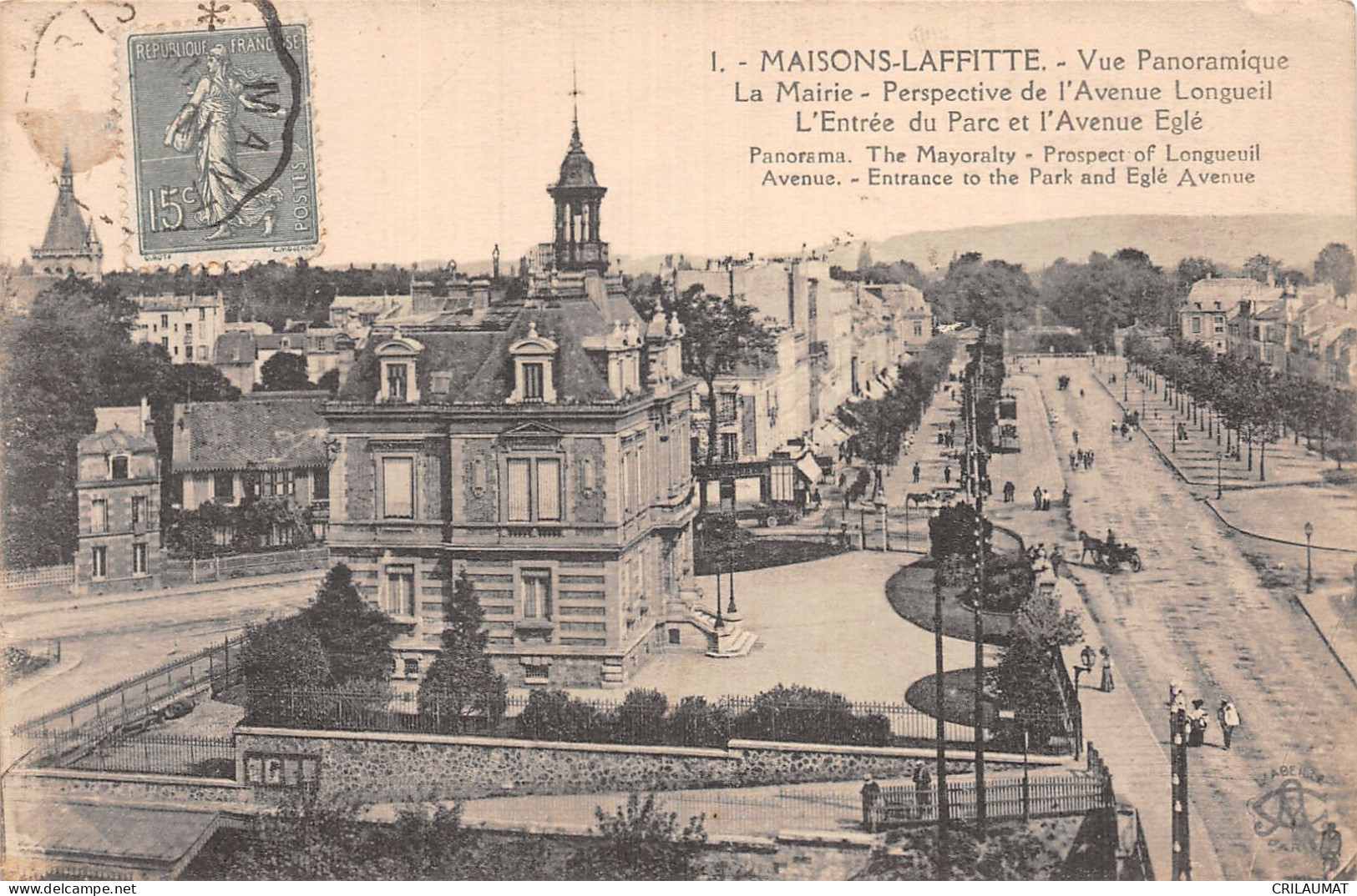 78-MAISONS LAFFITTE-N°T5061-D/0051 - Maisons-Laffitte