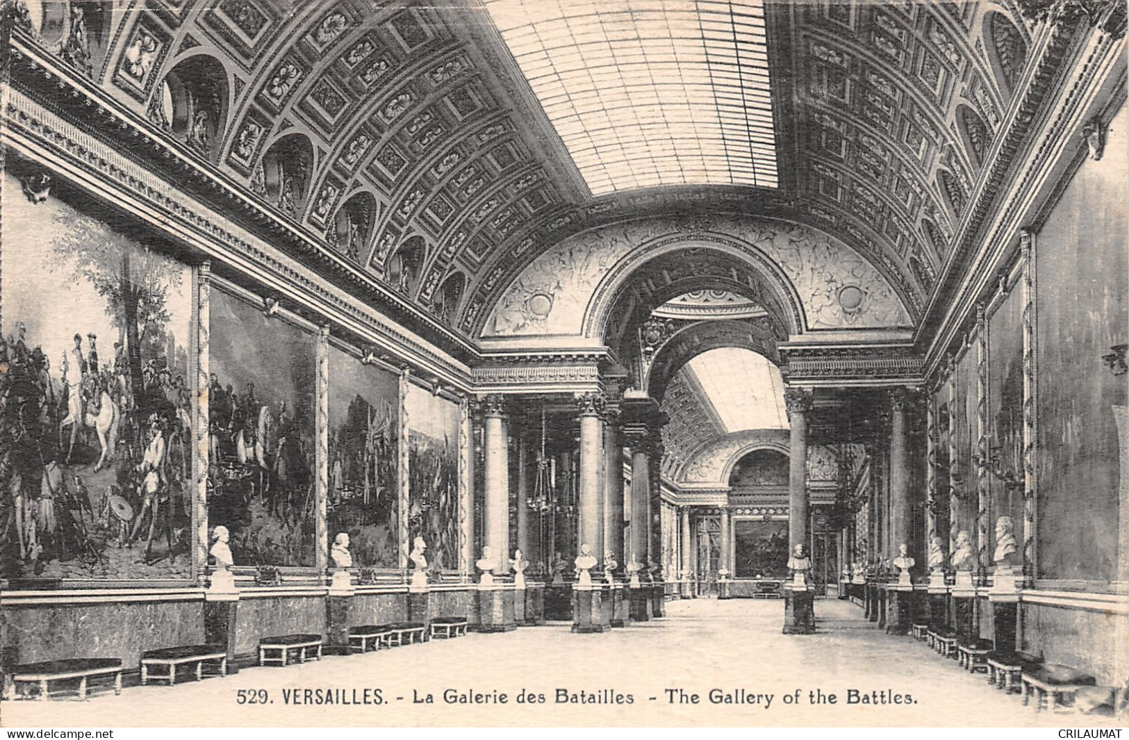 78-VERSAILLES LA GALERIE DES BATAILLES-N°T5061-D/0049 - Versailles (Château)