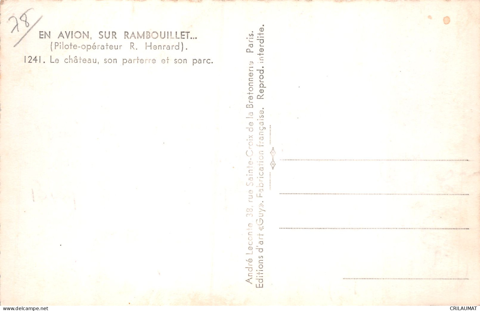 78-RAMBOUILLET-N°T5061-C/0147 - Rambouillet