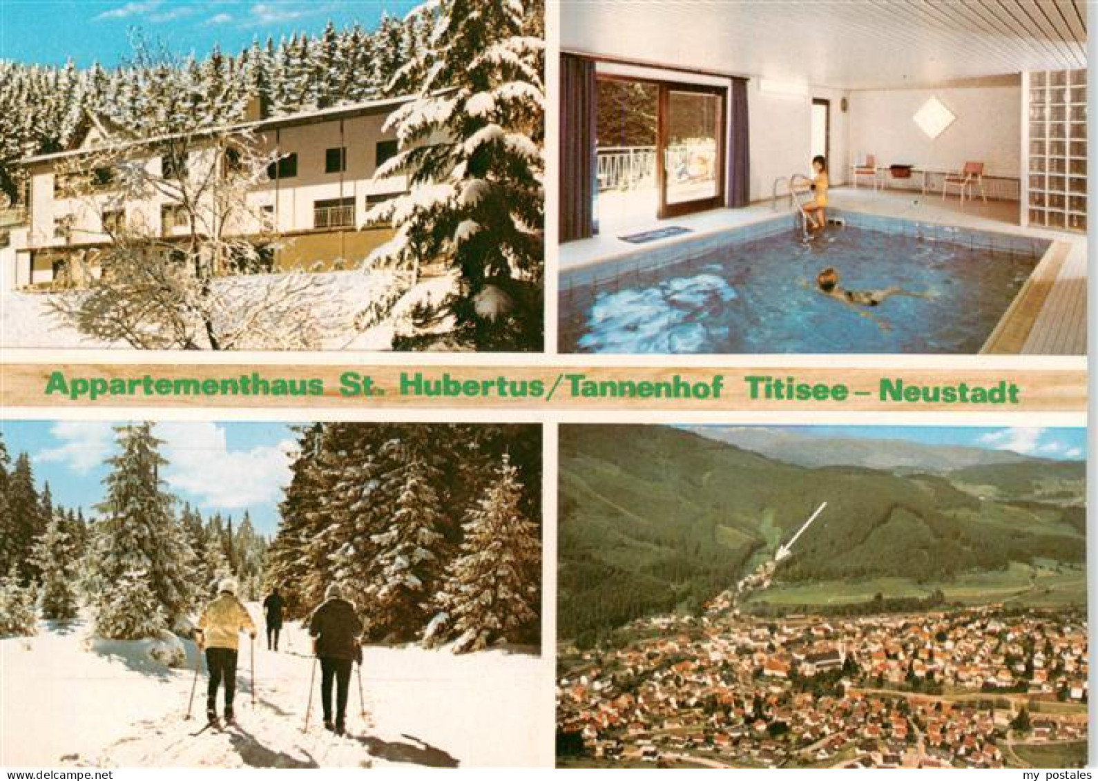 73928904 Titisee-Neustadt Appartementhaus St Hubertus Tannenhof Hallenbad Panora - Titisee-Neustadt