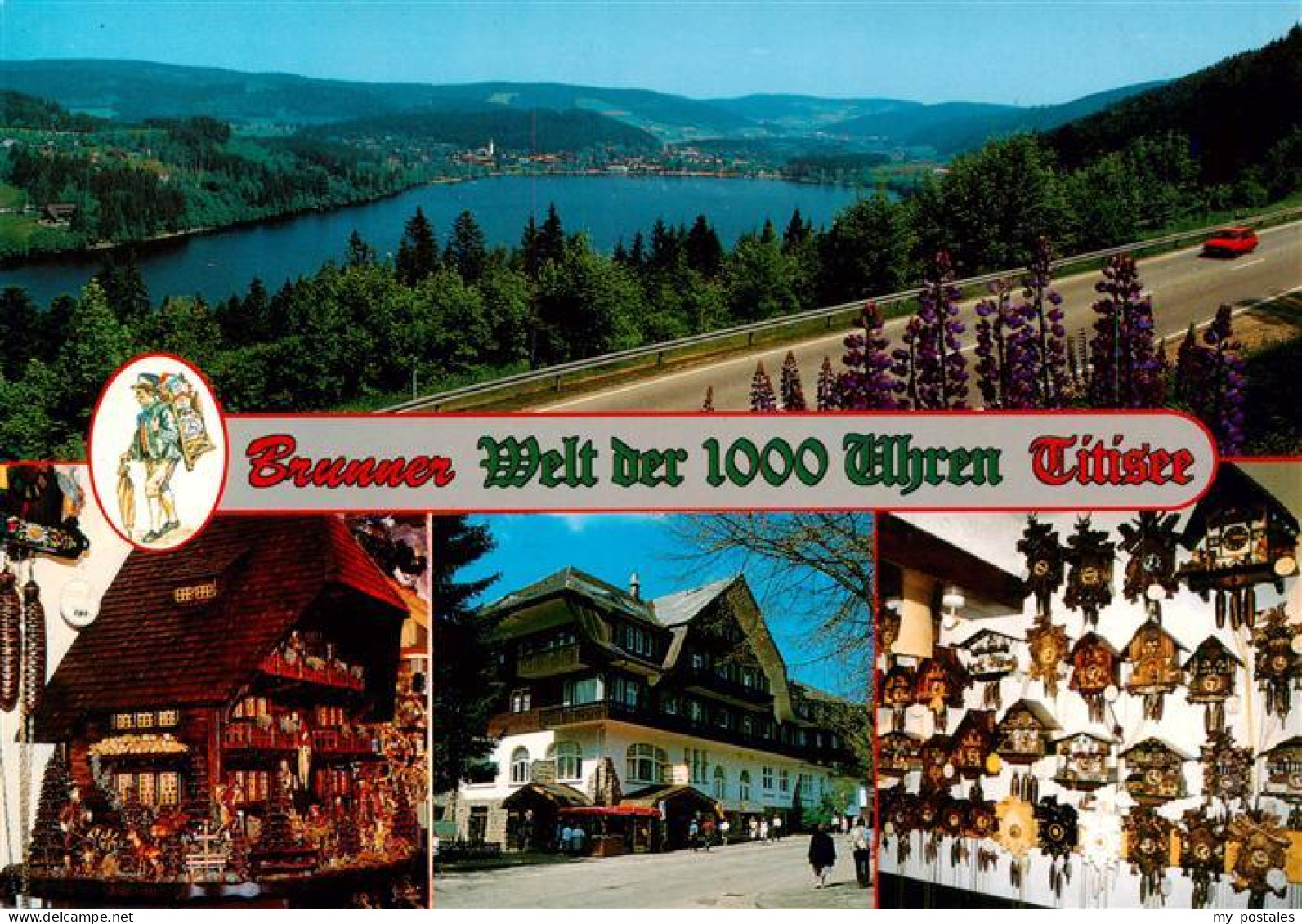 73928901 Titisee-Neustadt Seepanorama Uhren Brunner Titisee Details - Titisee-Neustadt