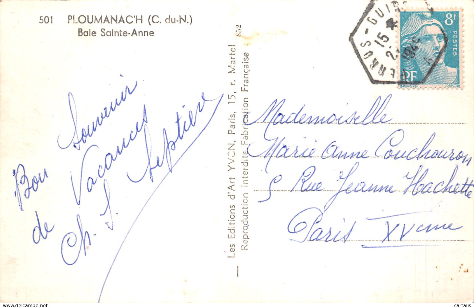 22-PLOUMANACH-N°4255-E/0315 - Ploumanac'h