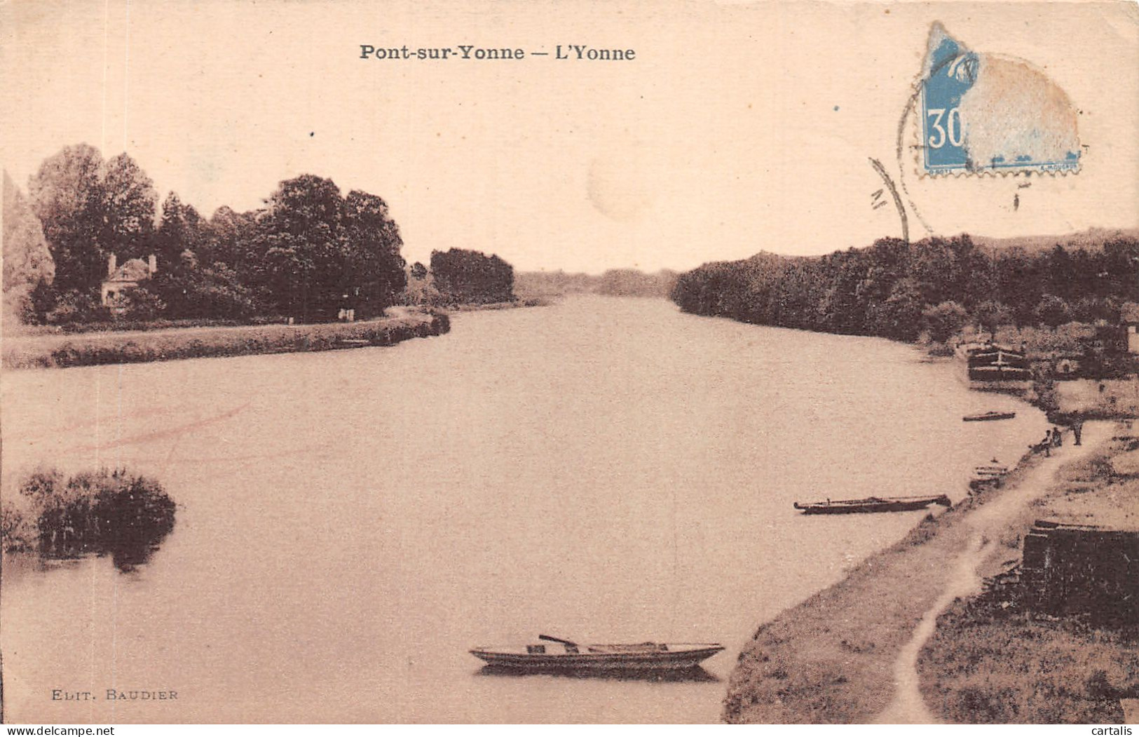 89-PONT SUR YONNE-N°4255-E/0073 - Pont Sur Yonne