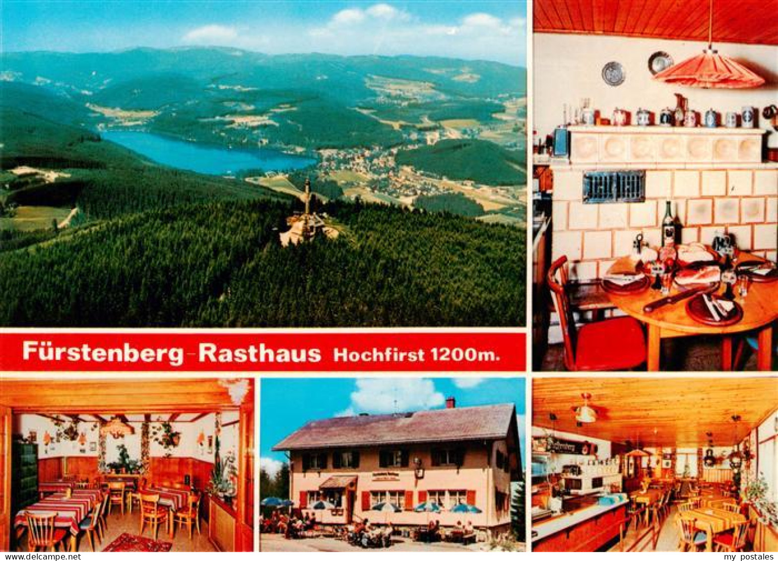 73928896 Titisee-Neustadt Fliegeraufnahme Fuerstenberg Rasthaus Hochfirst Gastra - Titisee-Neustadt