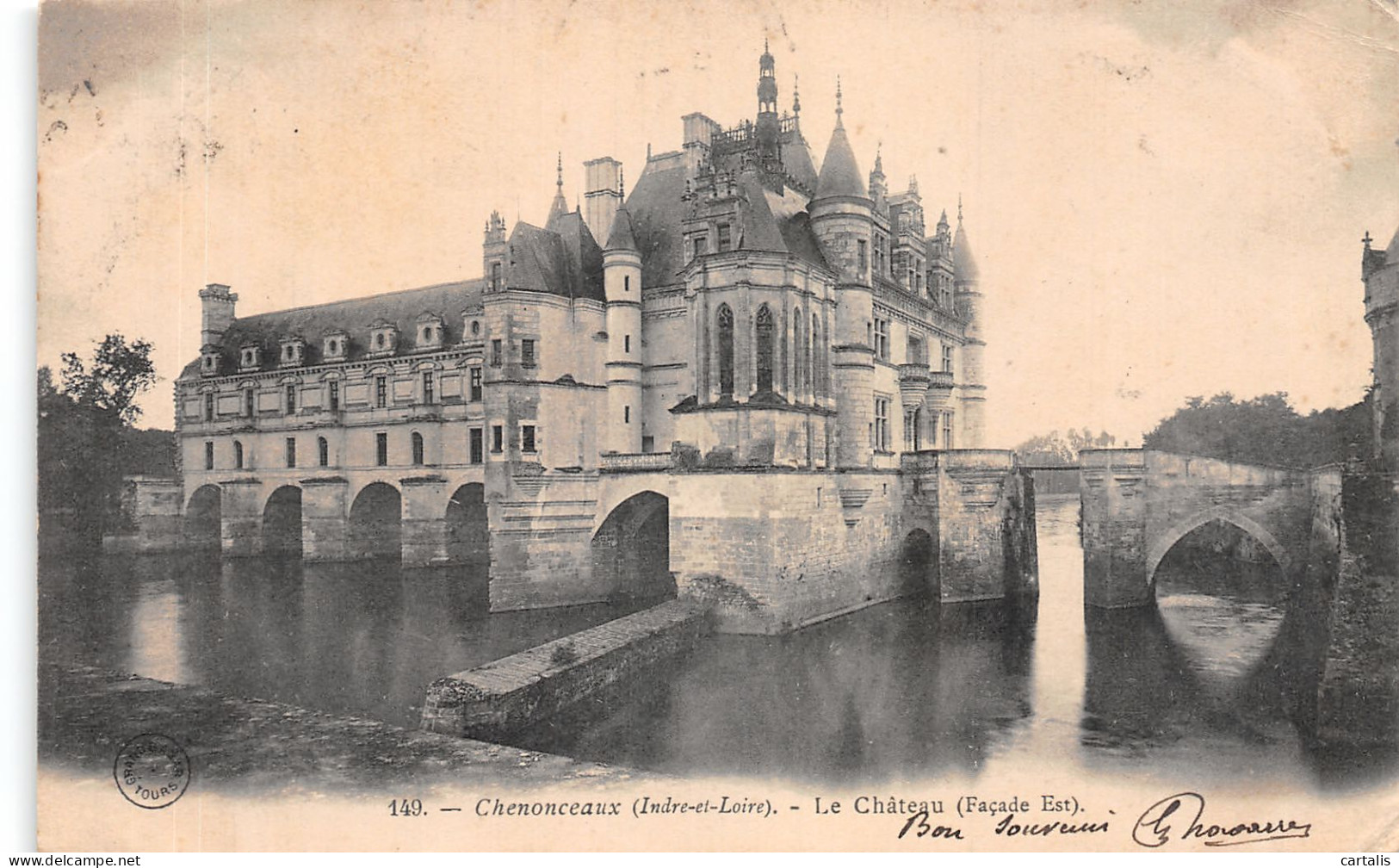 37-CHENONCEAUX-N°4255-E/0035 - Chenonceaux