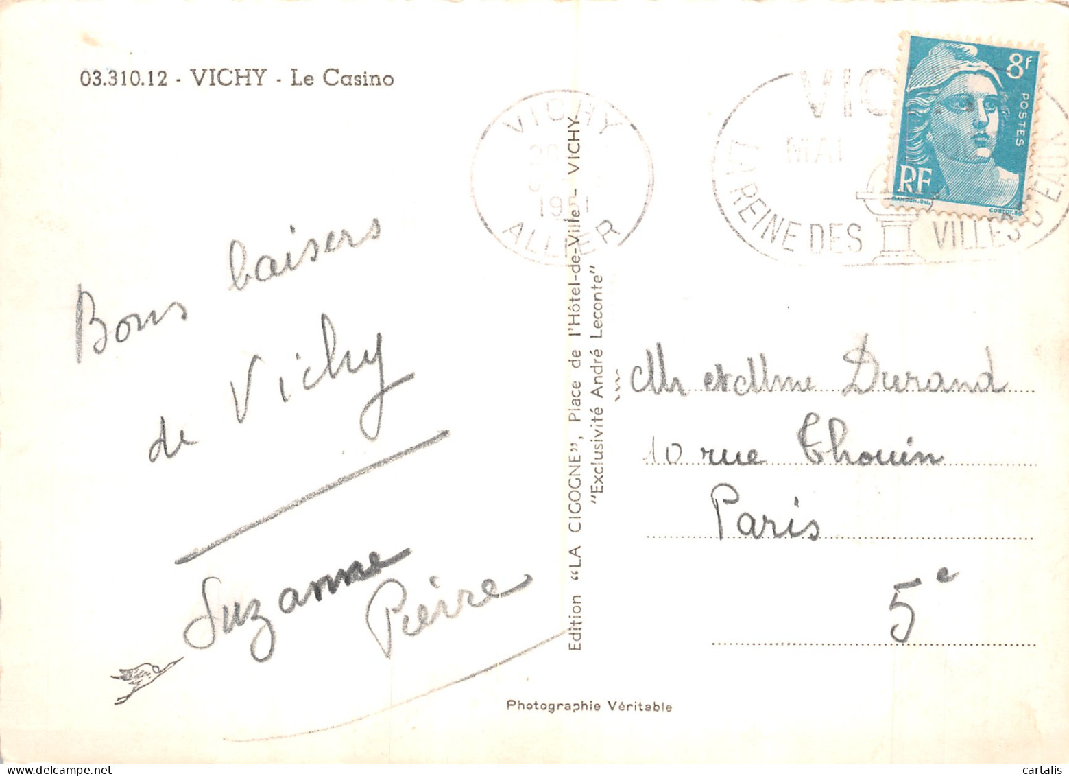 03-VICHY-N°4255-D/0279 - Vichy