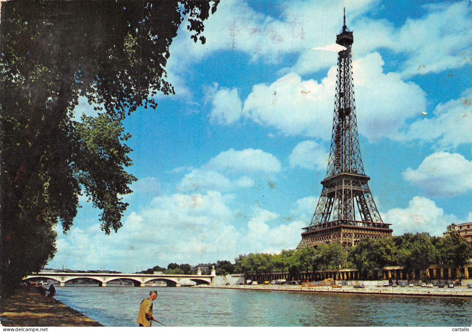 75-PARIS LA TOUR EIFFEL-N°4255-D/0247 - Eiffelturm