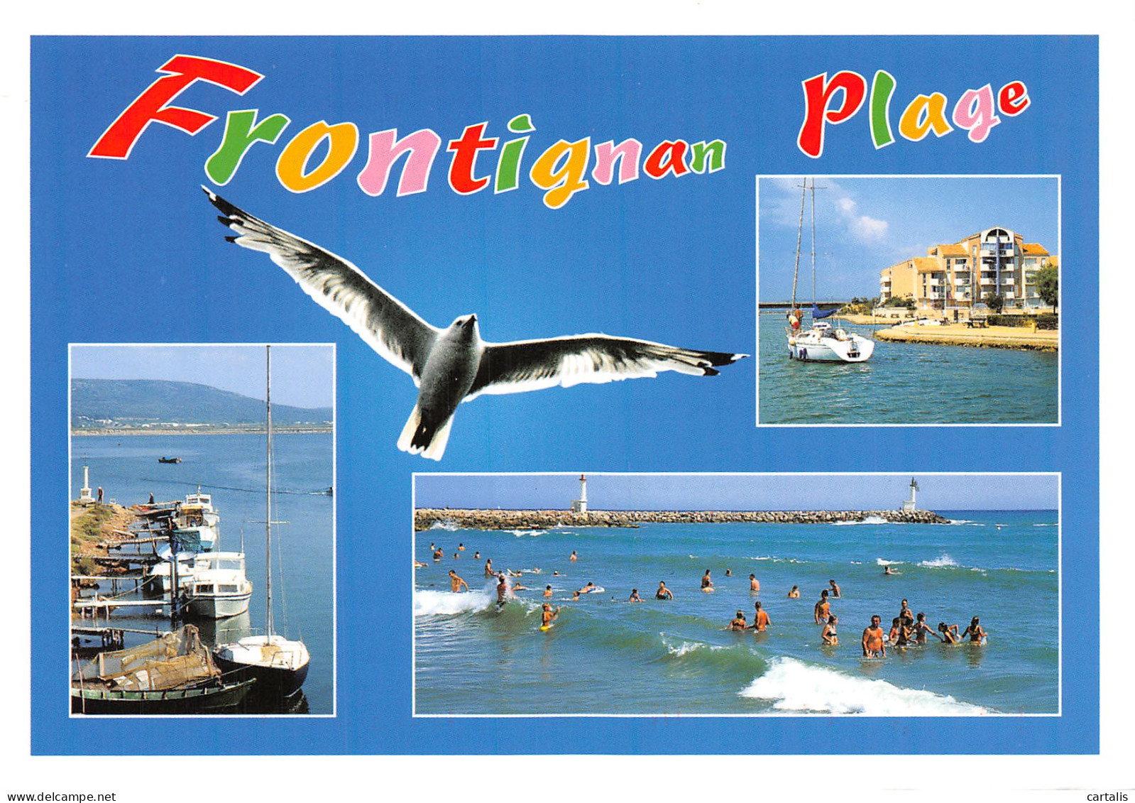 34-FRONTIGNAN PLAGE-N°4255-D/0219 - Frontignan