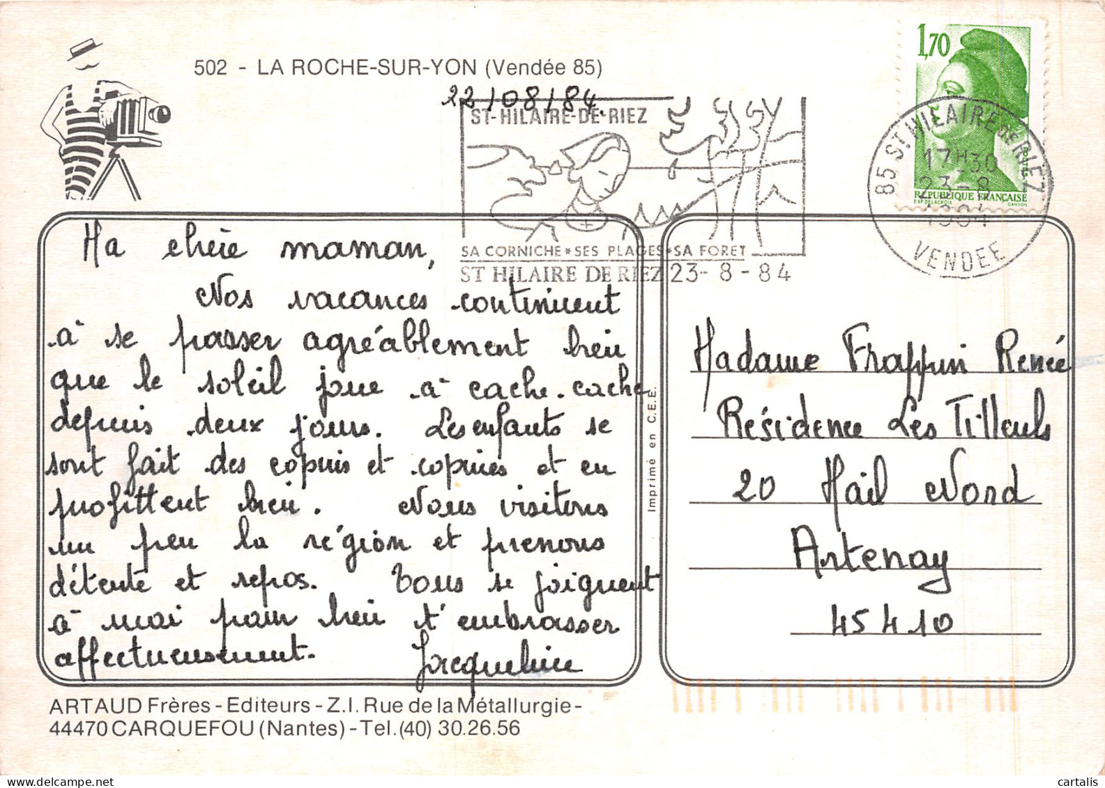 85-LA ROCHE SUR YON-N°4255-D/0063 - La Roche Sur Yon