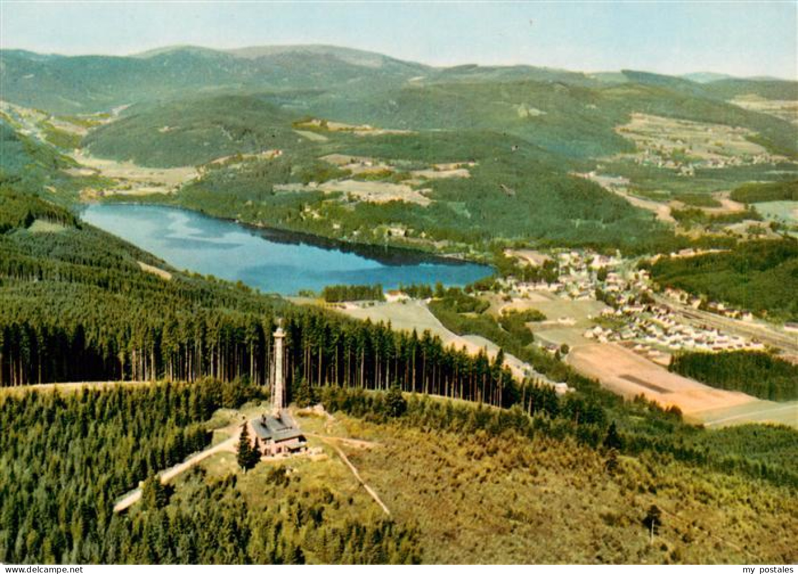 73928883 Titisee-Neustadt Berggasthaus Fuerstenberg Rasthaus Blick Vom Hochfirst - Titisee-Neustadt