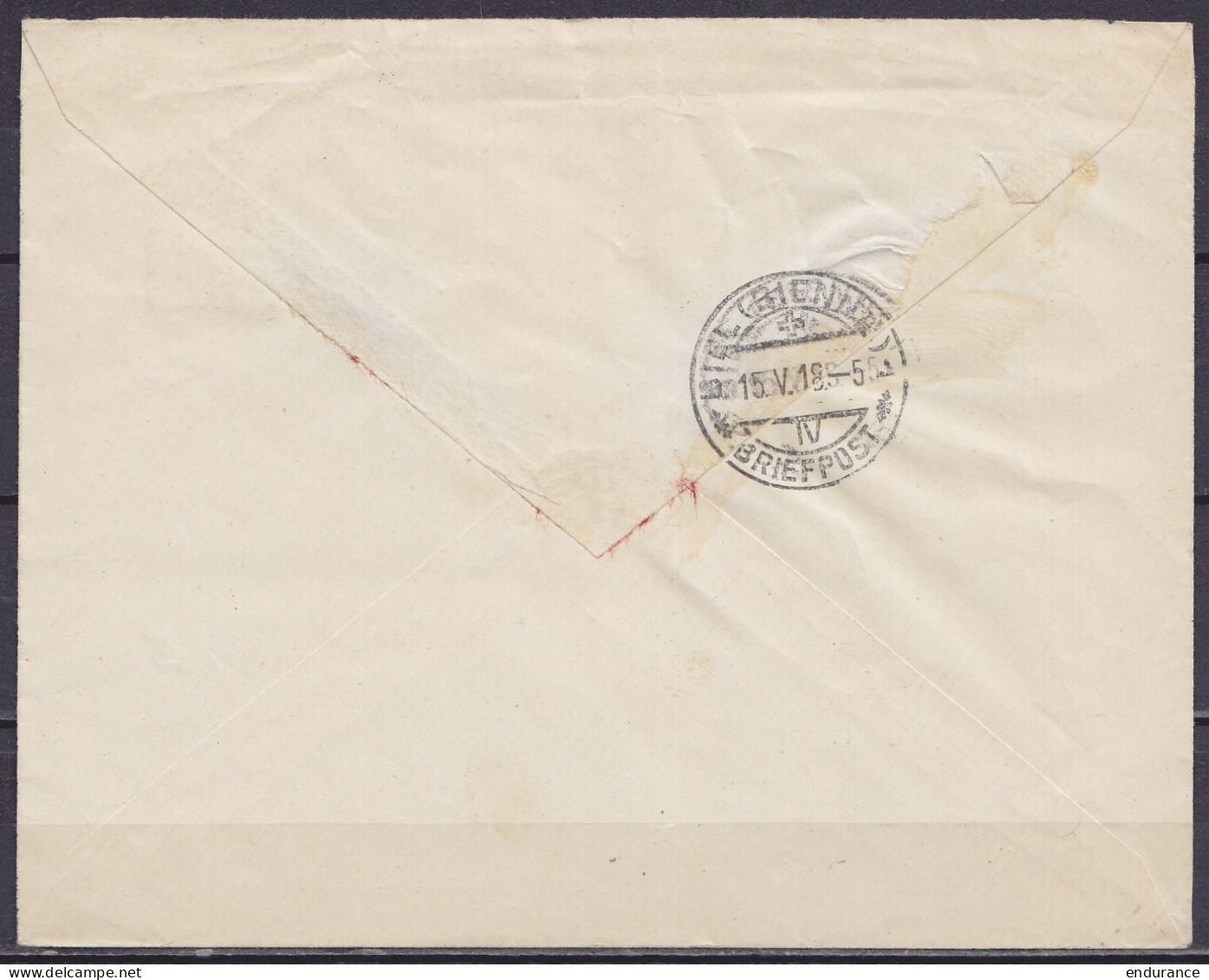 Suisse - Poste Militaire - Env. Affr. Vignette "FÜS.BAT.25" Oblit. "STAB FÜS.BAT. /25/ Feldpost" Pour BIEL (au Dos: Càpt - Cartas & Documentos