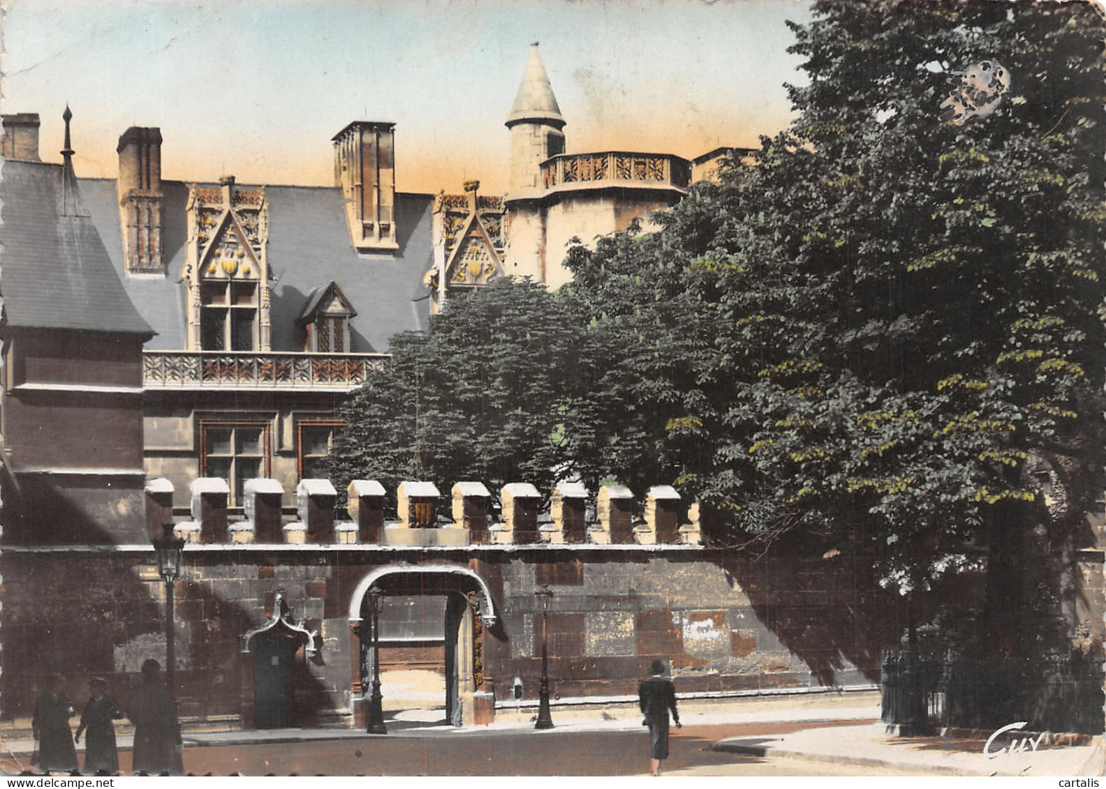 75-PARIS MUSEE CLUNY-N°4256-C/0163 - Musei