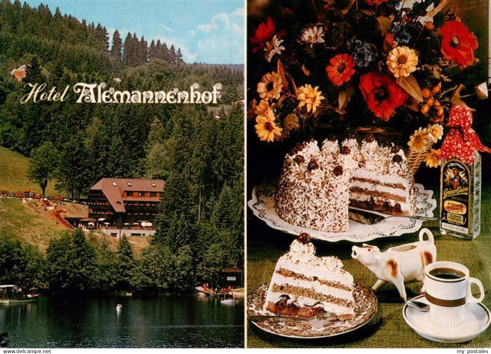 73928861 Titisee-Neustadt Hotel Alemannenhof Kuchentafel - Titisee-Neustadt