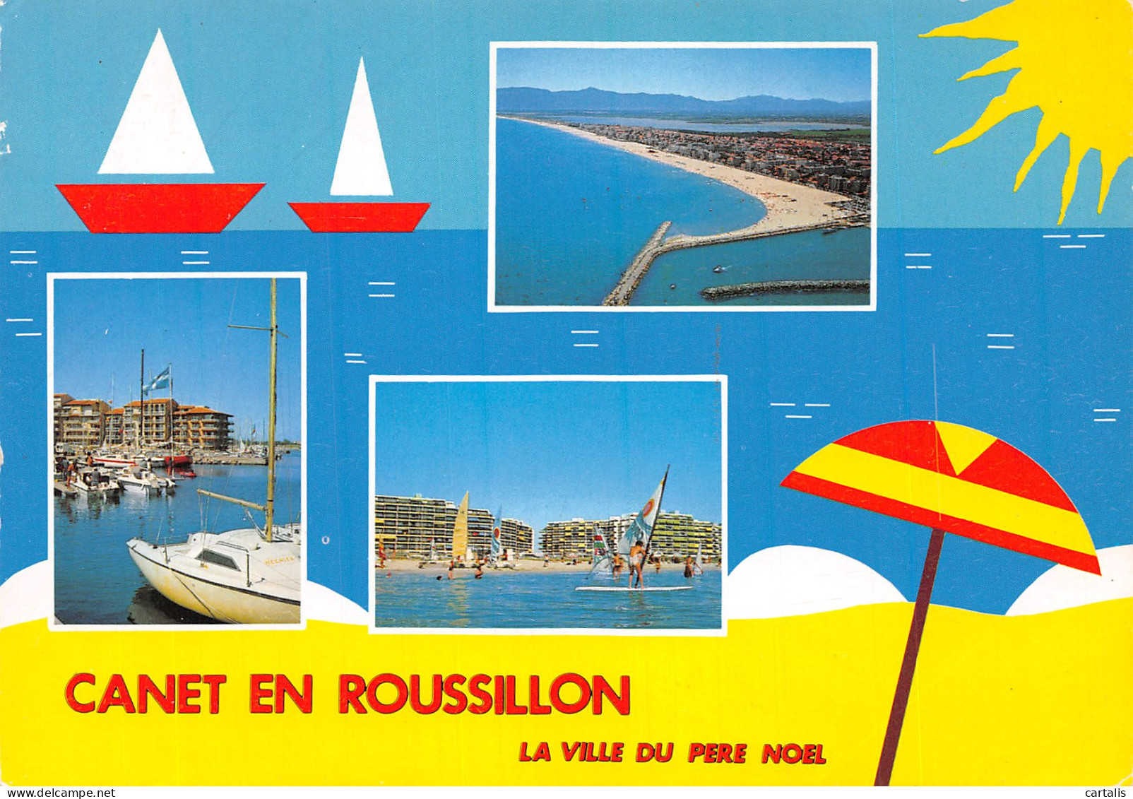 66-CANET PLAGE EN ROUSSILLON-N°4256-B/0337 - Canet Plage