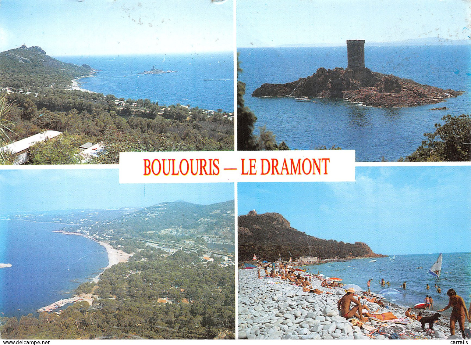 83-BOULOURIS LE DRAMONT-N°4256-B/0265 - Boulouris