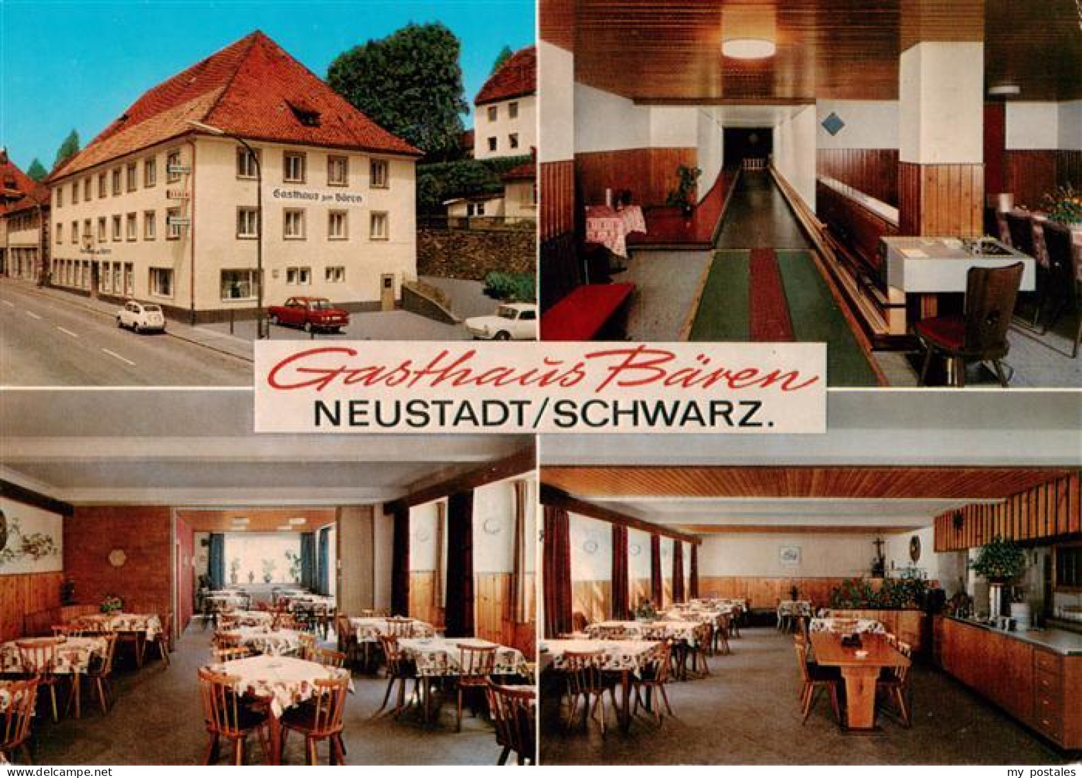 73928852 Neustadt__Schwarzwald_Titisee-Neustadt Gasthaus Baeren Gastraeume Kegel - Titisee-Neustadt