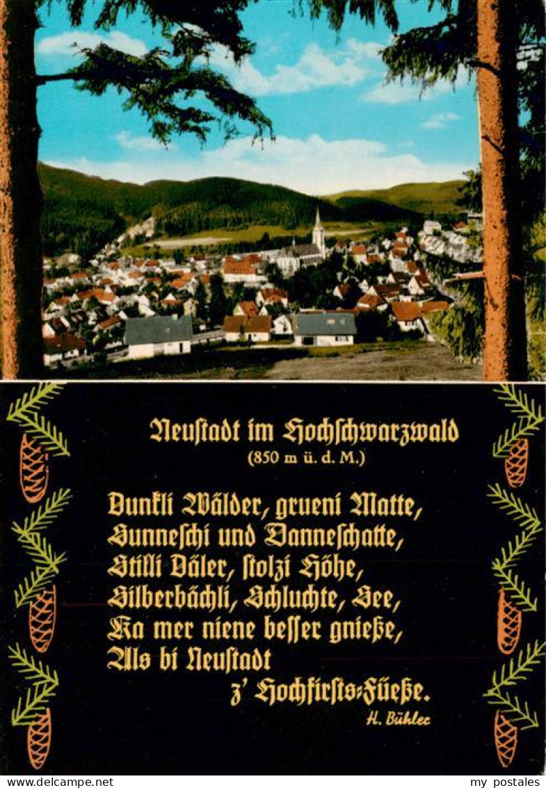 73928847 Neustadt__Schwarzwald_Titisee-Neustadt Panorama - Titisee-Neustadt