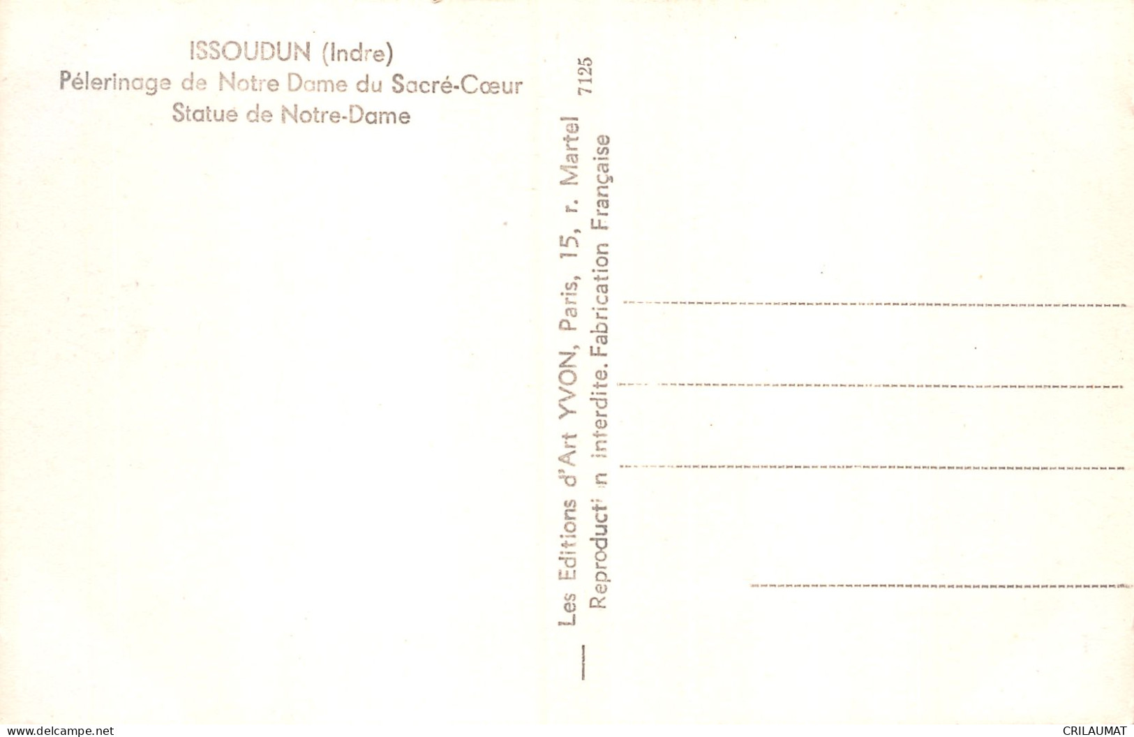 36-ISSOUDUN-N°T5062-A/0277 - Issoudun