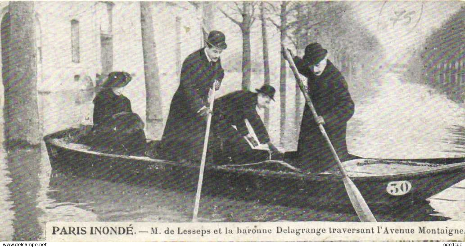 DESTOCKAGE Avant Fermeture Boutique BON LOT 100 CPA INONDATIONS PARIS 1910   (toutes Scannées ) - 100 - 499 Karten