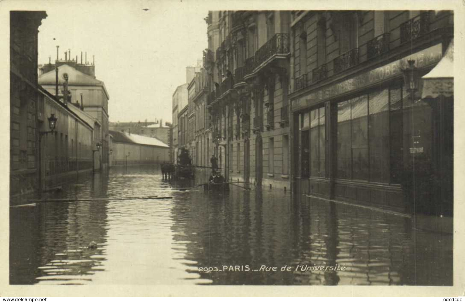 DESTOCKAGE Avant fermeture boutique BON LOT 100 CPA INONDATIONS PARIS 1910   (toutes scannées )